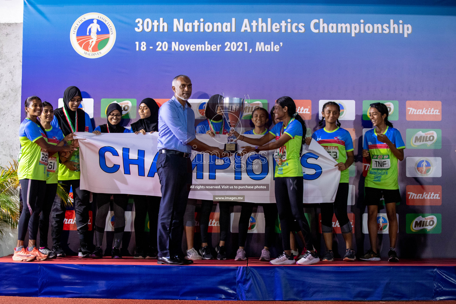 Day 3 from 30th National Athletics Championship 2021 held from 18 - 20 November 2021 in Ekuveni Synthetic Track