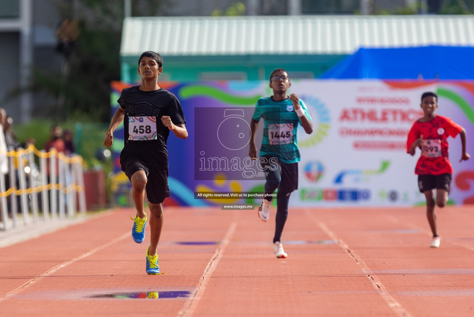 Day two of Inter School Athletics Championship 2023 was held at Hulhumale' Running Track at Hulhumale', Maldives on Sunday, 15th May 2023. Photos: Shuu/ Images.mv