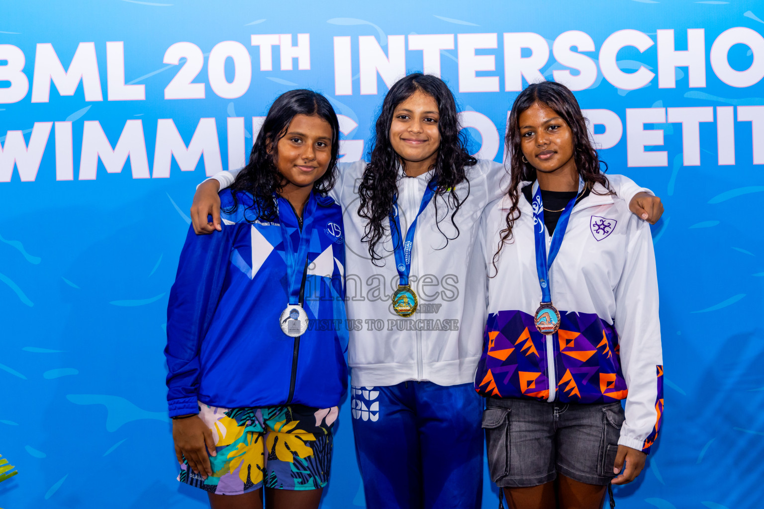 Day 5 of 20th Inter-school Swimming Competition 2024 held in Hulhumale', Maldives on Wednesday, 16th October 2024. Photos: Nausham Waheed / images.mv