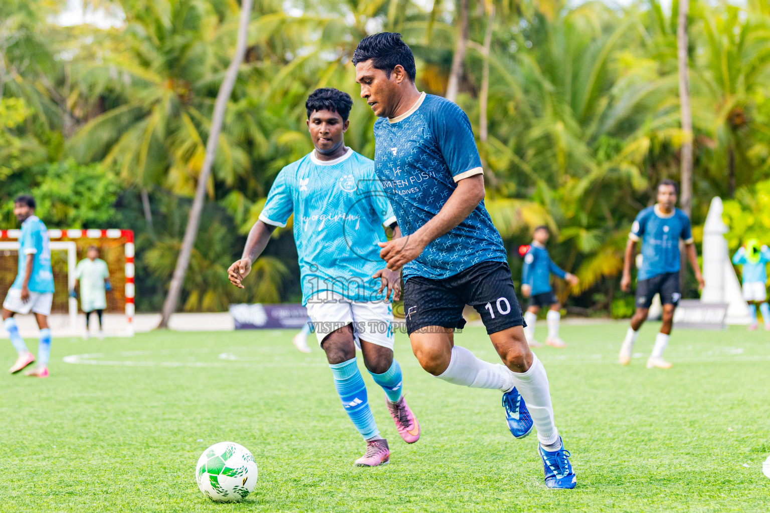 Huvafen Fushi vs Oblu Helengeli in Resort League 2025 (North Male Zone) day 12 was held on Sunday, 14th September 2025 in One And Only Reethi Rah Maldives Resort, Photos: Areef Adam / images.mv