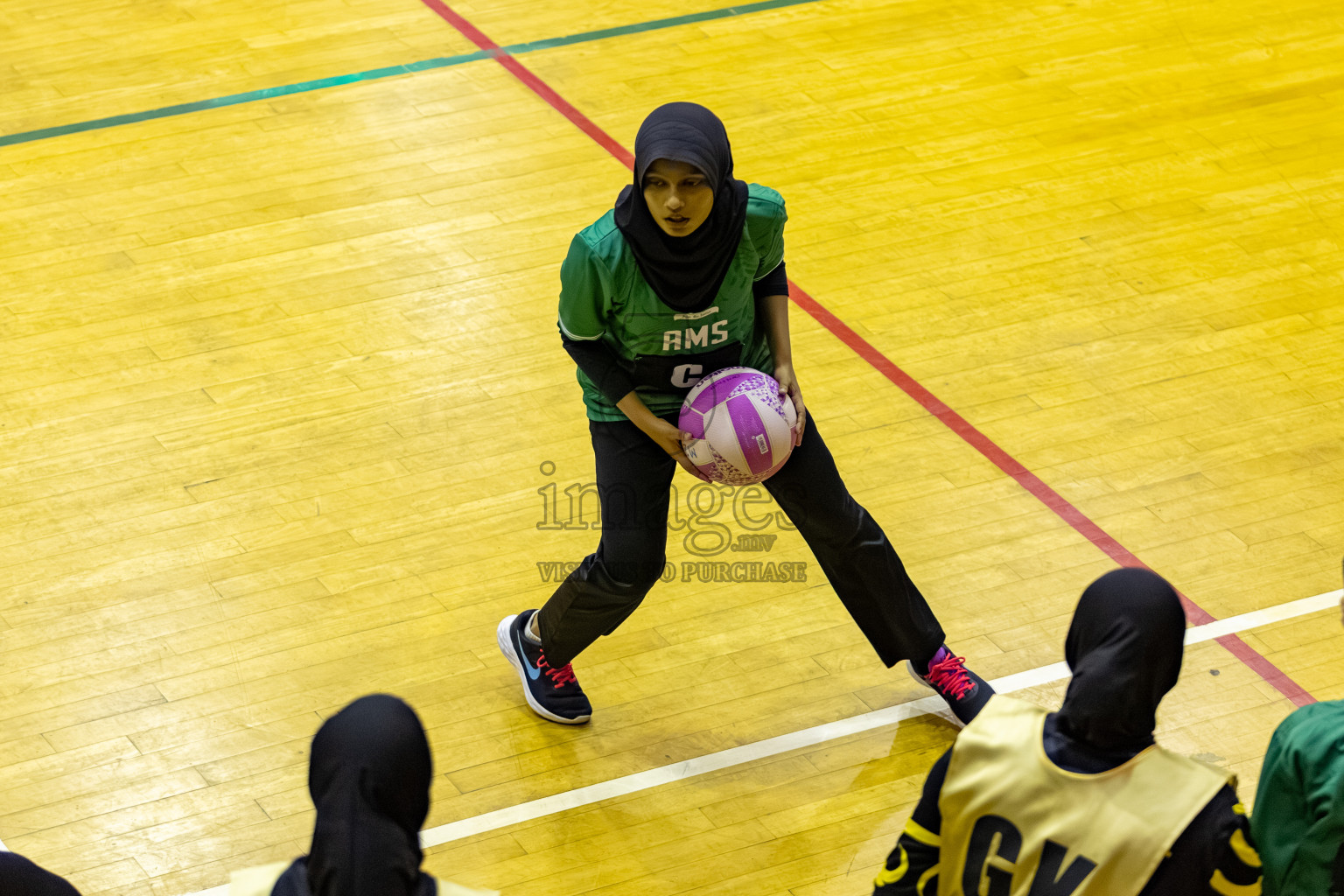 Day 8 of 26th Inter-School Netball Tournament 2025 was held in Social Center Indoor Hall on Sunday, 26th October 2025. Photos: Hassan Simah / images.mv