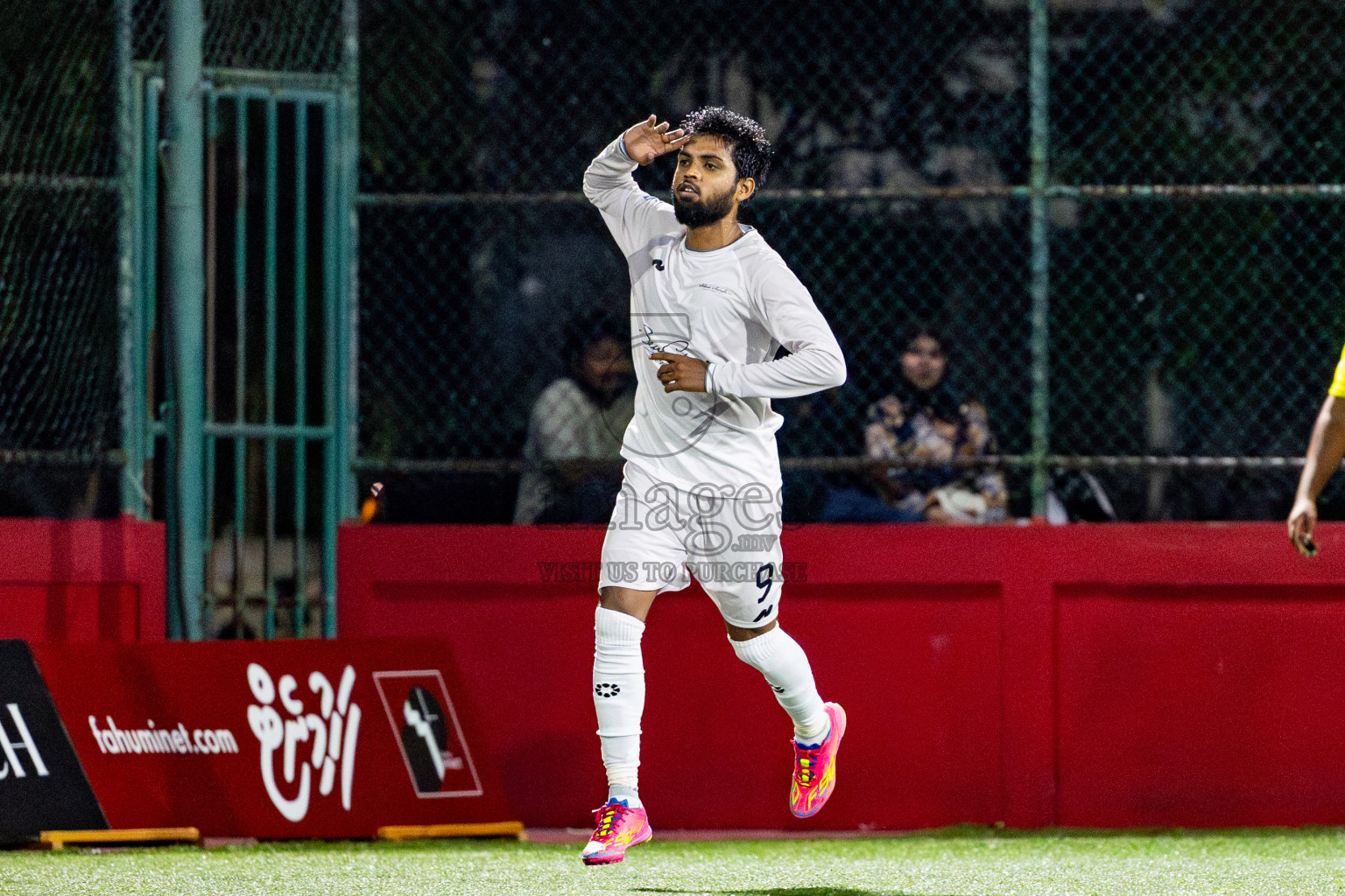 Silver Sands vs Club Apollo in Day 8 of Office League 2025 was held on Wednesday, 23rd April 2025 in Hulhumale', Maldives. Photos: Nausham Waheed  / images.mv