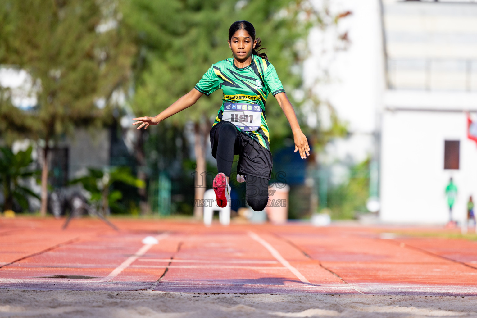 Day 1 of MWSC Interschool Athletics Championships 2024 held in Hulhumale Running Track, Hulhumale, Maldives on Saturday, 9th November 2024. 
Photos by: Ismail Thoriq, Hassan Simah / Images.mv