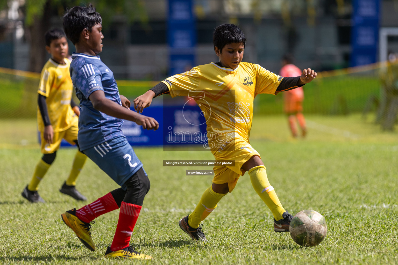 Day 3 of Nestle Kids Football Fiesta, held in Henveyru Football Stadium, Male', Maldives on Friday, 13th October 2023
Photos: Hassan Simah, Ismail Thoriq / images.mv