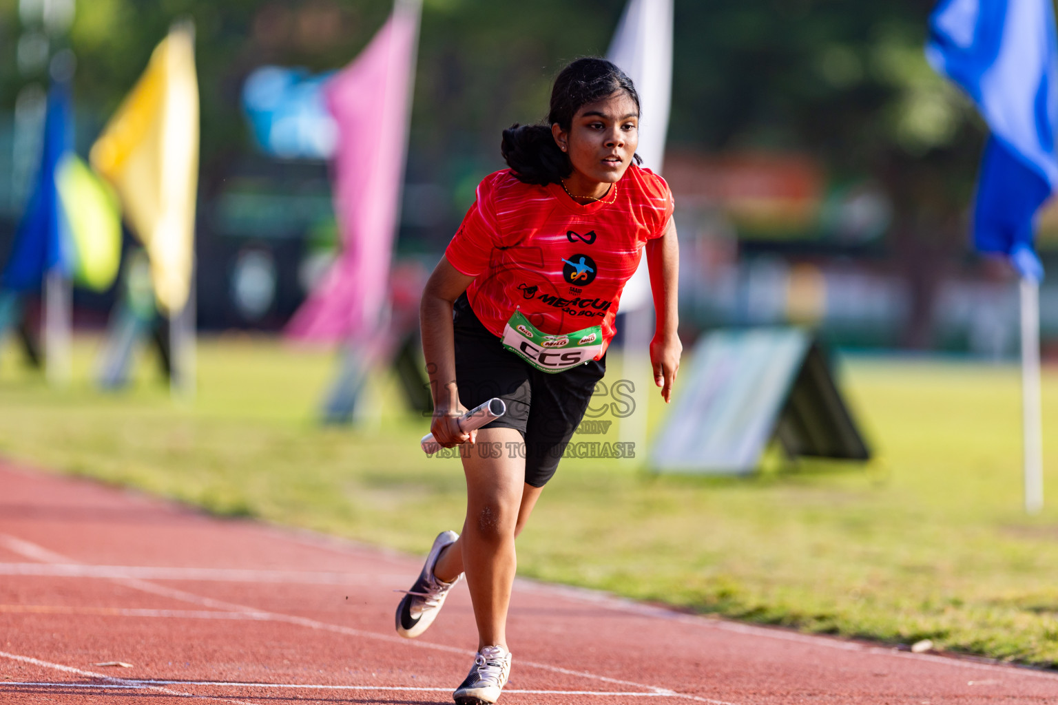 Day 3 of MILO Athletics Association Championship was held on Thursday, 7th May 2024 in Male', Maldives. Photos: Nausham Waheed