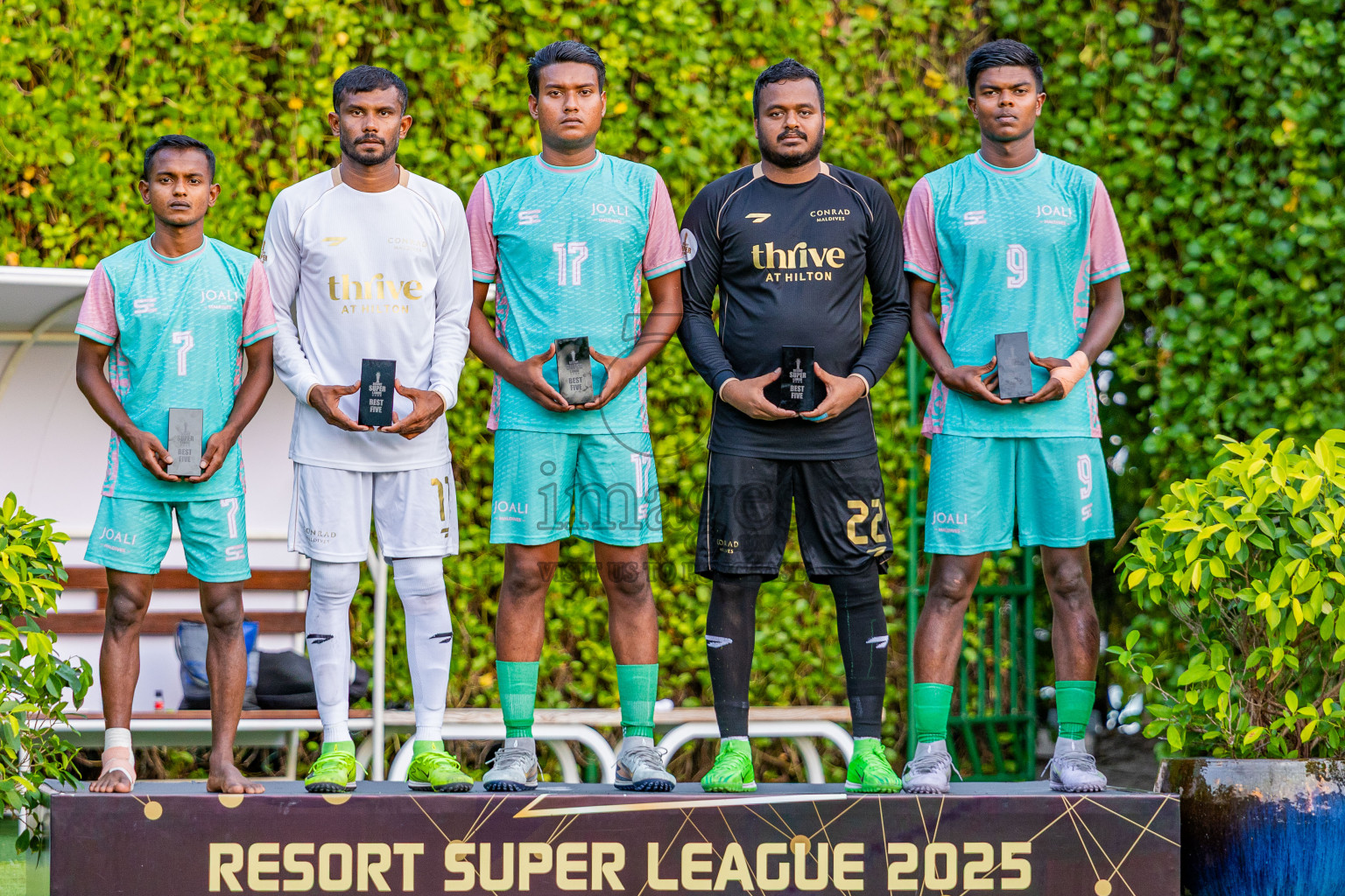 Conrad Maldives vs Joali Maldives in the Final of Resort Super League 2025 was held on Wednesday, 5th November 2025 in Jumeirah Olhaheli Island Maldives, Photos: Areef Adam / images.mv