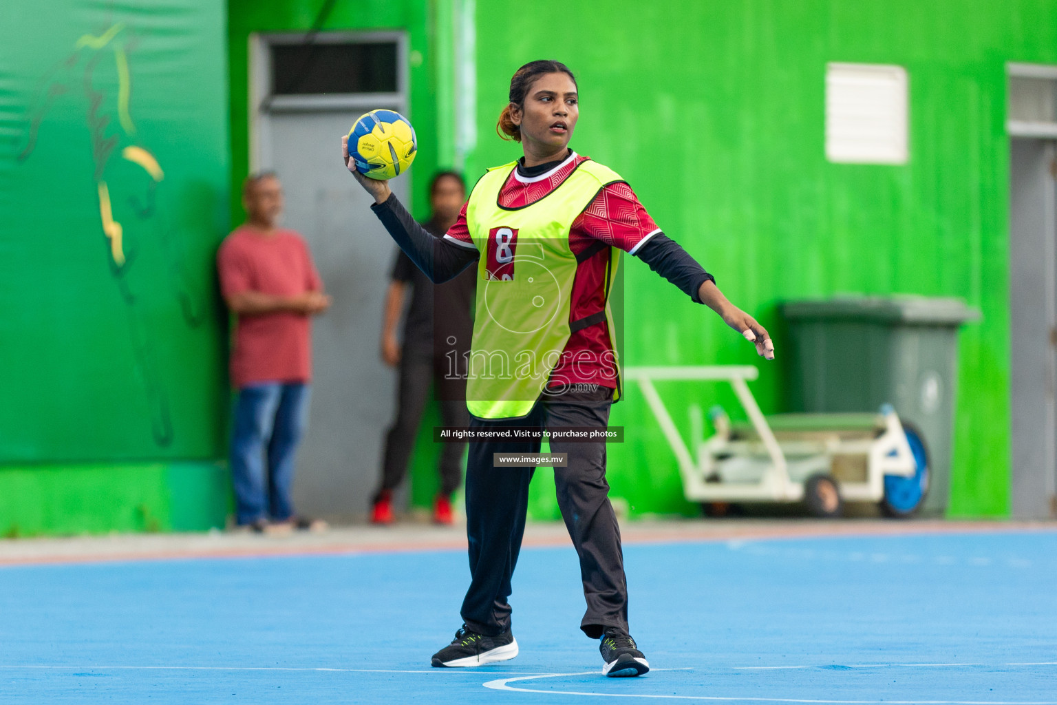 Day 1 of 7th Inter-Office/Company Handball Tournament 2023, held in Handball ground, Male', Maldives on Friday, 16th September 2023 Photos: Nausham Waheed/ Images.mv