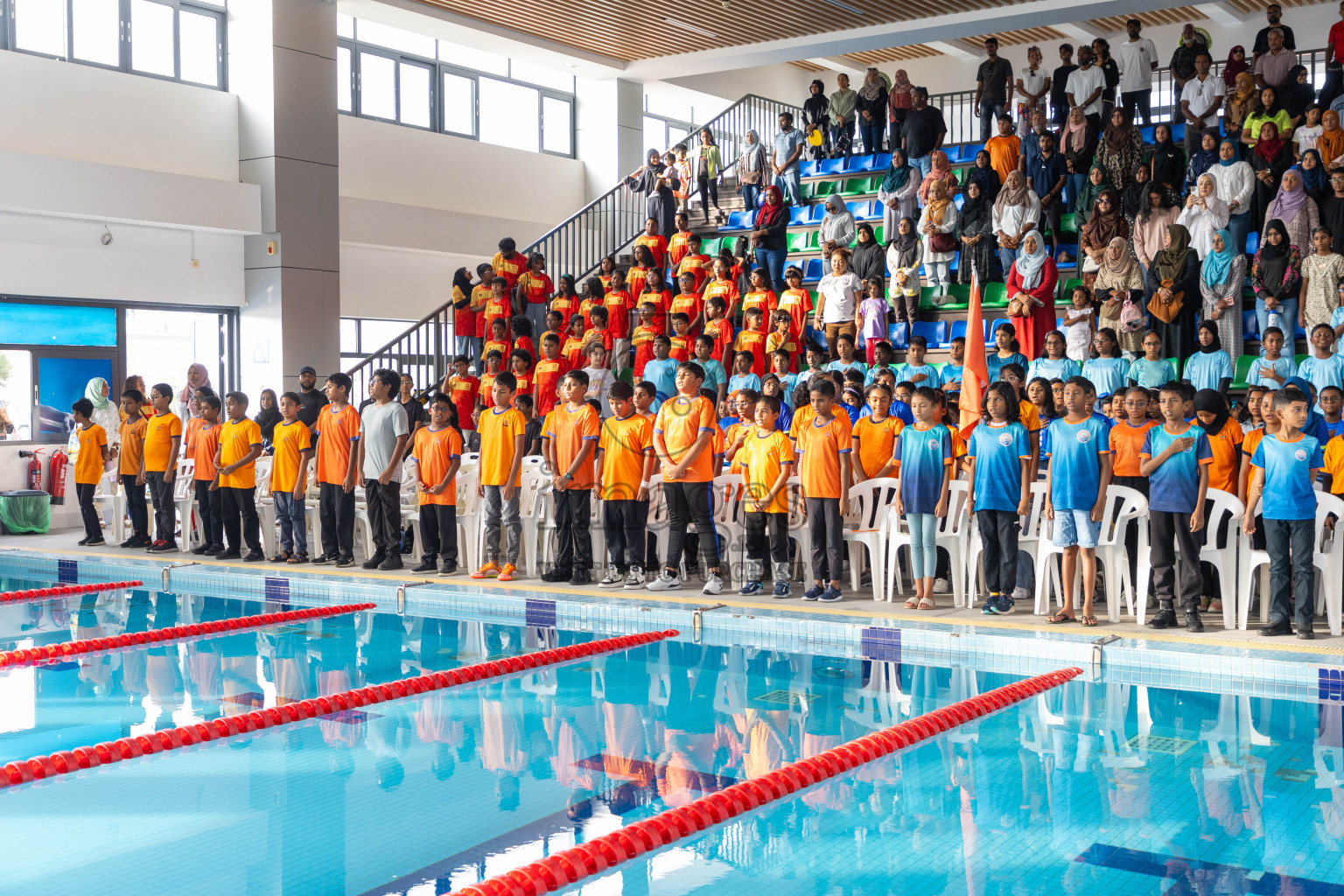 Closing of BML 5th National Swimming Kids Festival 2024 held in Hulhumale', Maldives on Saturday, 23rd November 2024.
Photos: Ismail Thoriq / images.mv