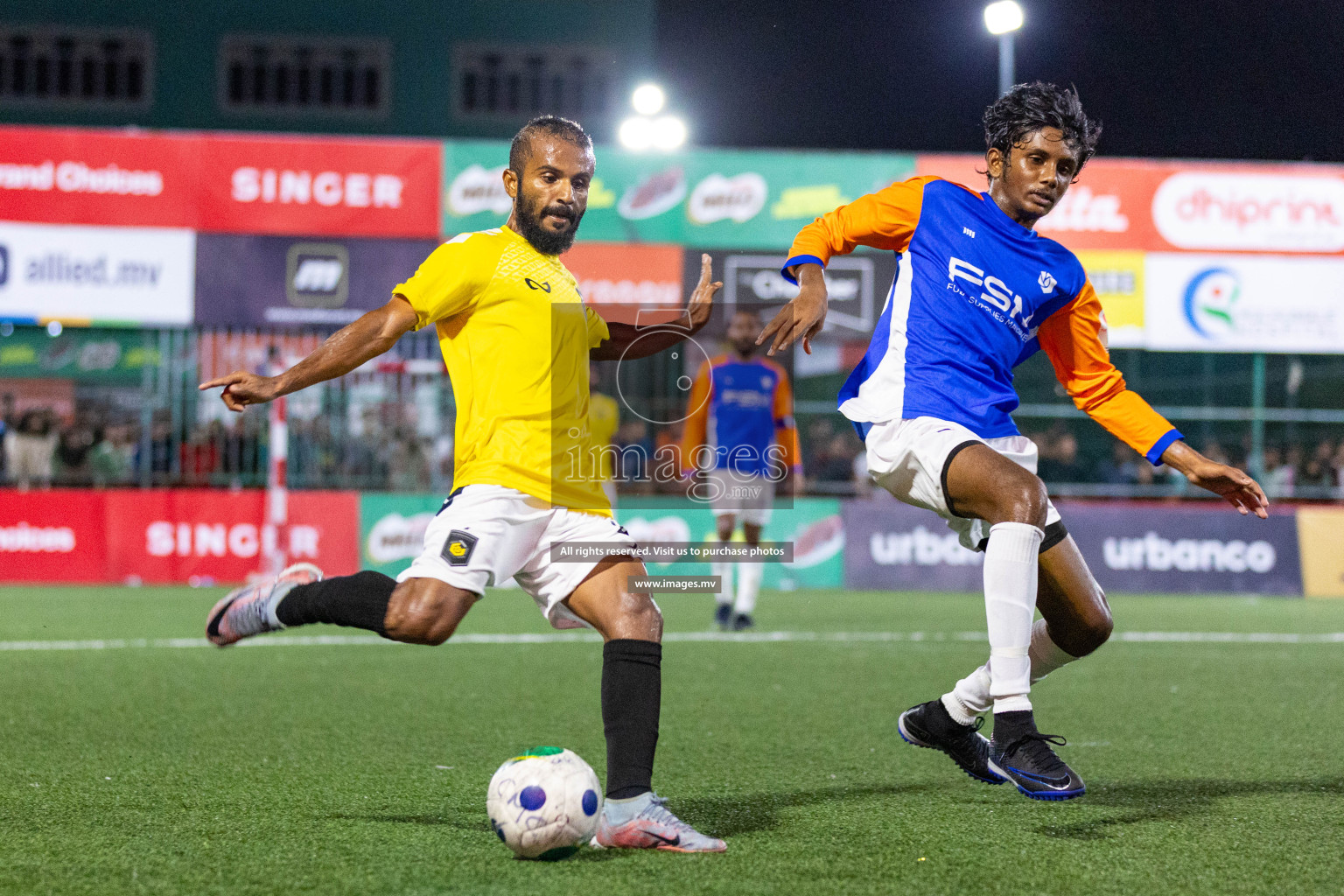 RRC vs Team FSM in Semi Final of Club Maldives Cup 2023 held in Hulhumale, Maldives, on Wednesday, 16th August 2023 Photos: Nausham Waheed / images.mv