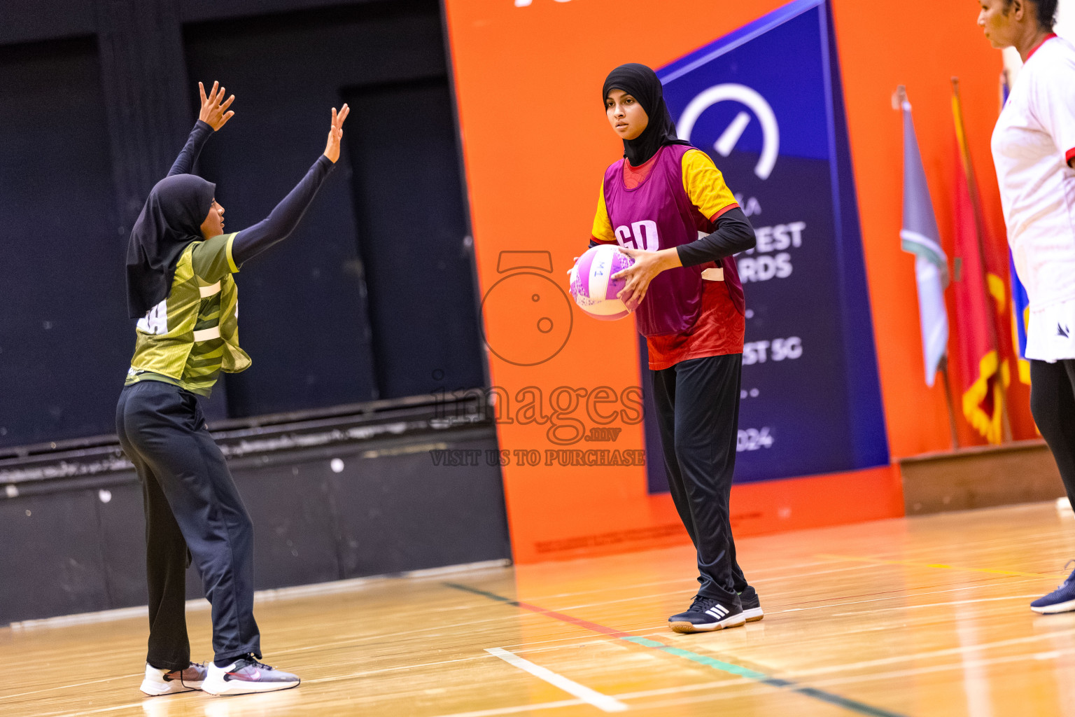 Day 15 of 26th Inter-School Netball Tournament 2025 was held in Social Center Indoor Hall on Wednesday, 5th November 2025. Photos: Mohamed Mahfooz Moosa, Raaif Yoosuf / images.mv