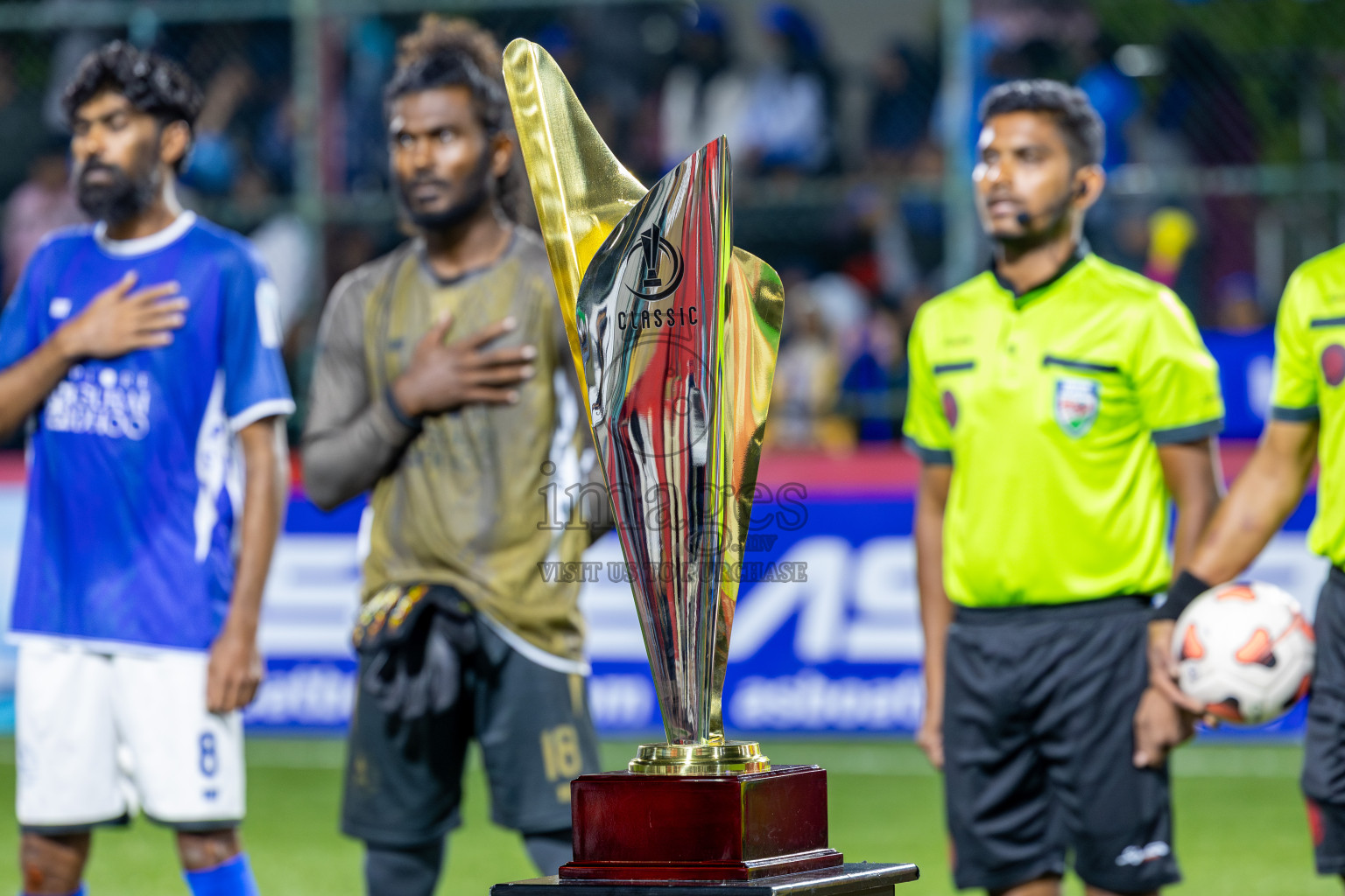 HPSN vs Club Binara in the finals of Club Maldives Classic 2025 at Rehendhi Futsal Grounds, Hulhumale, Maldives, on Monday, 6th October 2025. Photos: Ismail Thoriq, Mohamed Mahefooz Moosa / images.mv