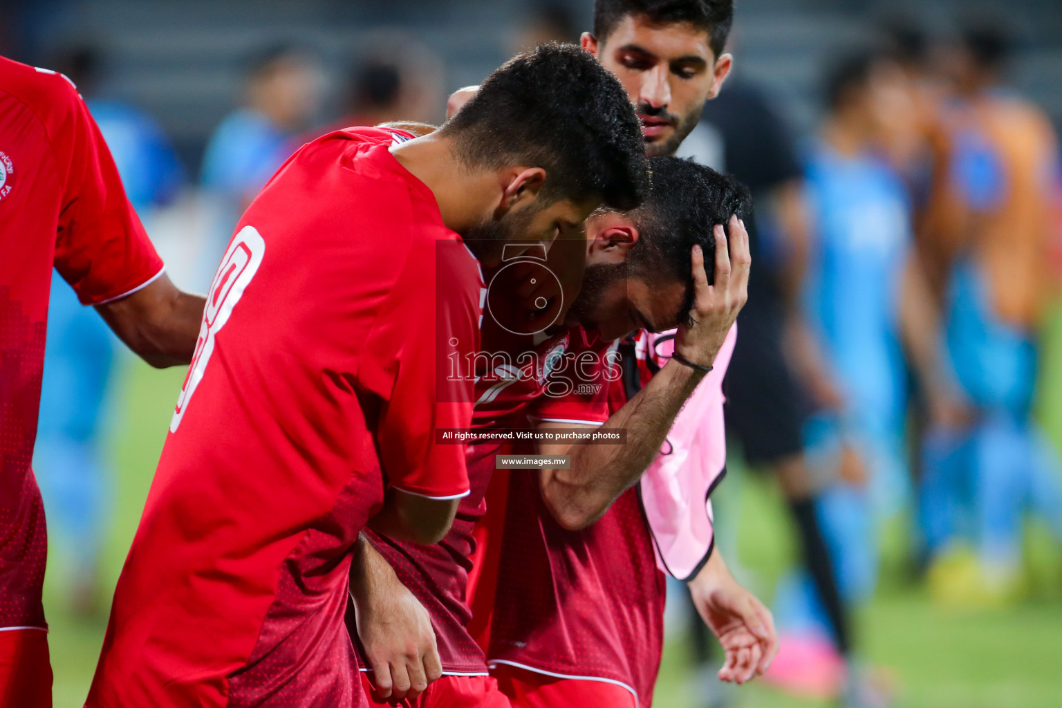 Lebanon vs India in the Semi-final of SAFF Championship 2023 held in Sree Kanteerava Stadium, Bengaluru, India, on Saturday, 1st July 2023. Photos: Nausham Waheed, Hassan Simah / images.mv