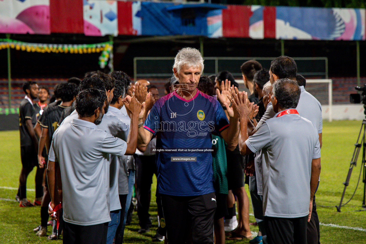 President's Cup 2023 Final - Maziya Sports & Recreation vs Club Eagles, held in National Football Stadium, Male', Maldives  Photos: Mohamed Mahfooz Moosa and Nausham Waheed/ Images.mv