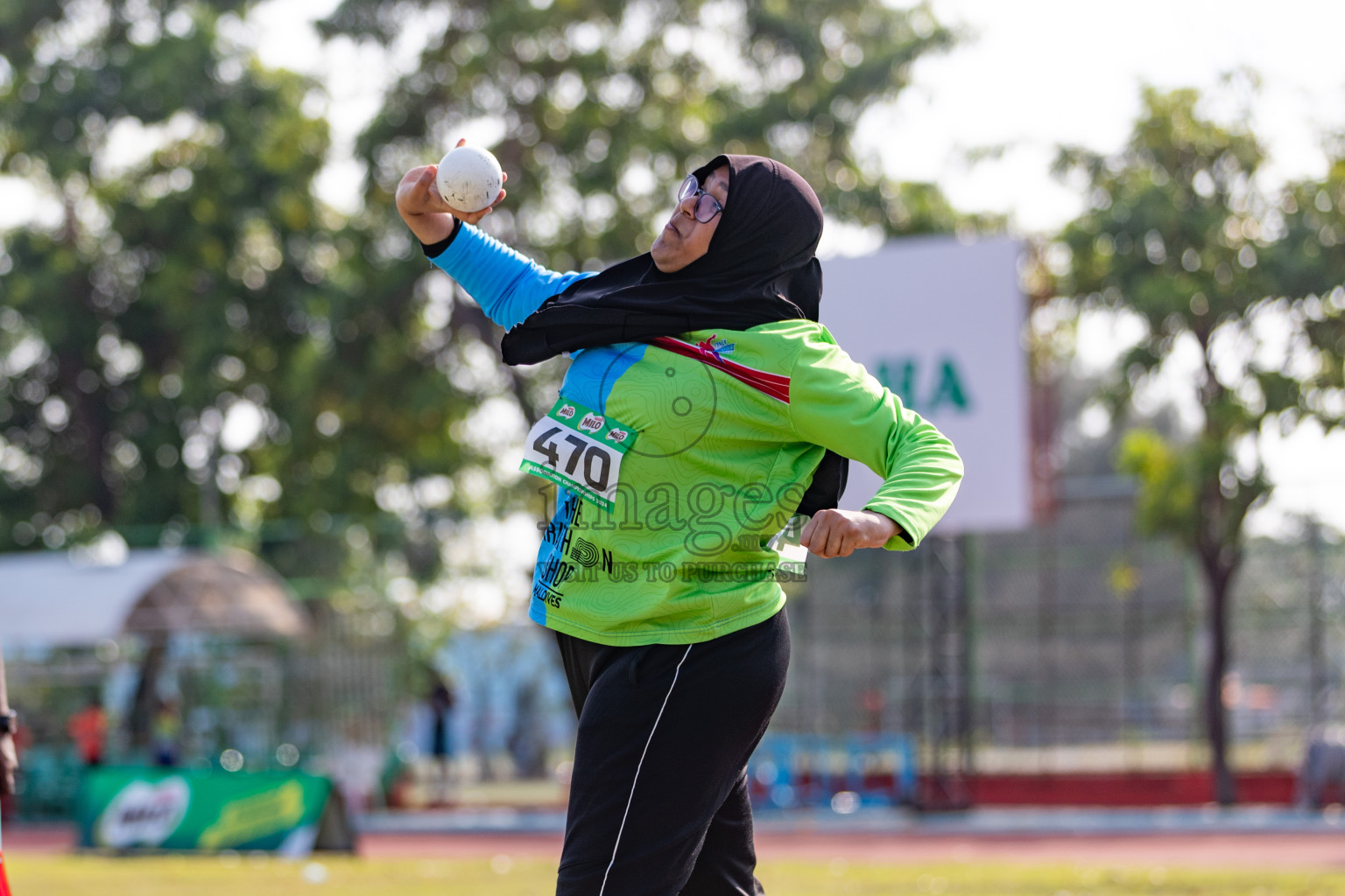 Day 4 of MILO Athletics Association Championship was held on Friday, 8th March 2024 in Male', Maldives. Photos: Hasna Hussain