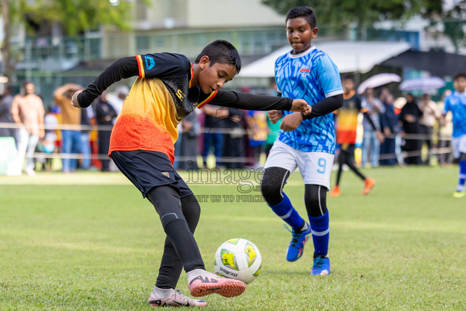 Day 1 of MILO Kids 7s Weekend 2024 held in Male, Maldives on Thursday, 17th October 2024. Photos: Shuu / images.mv