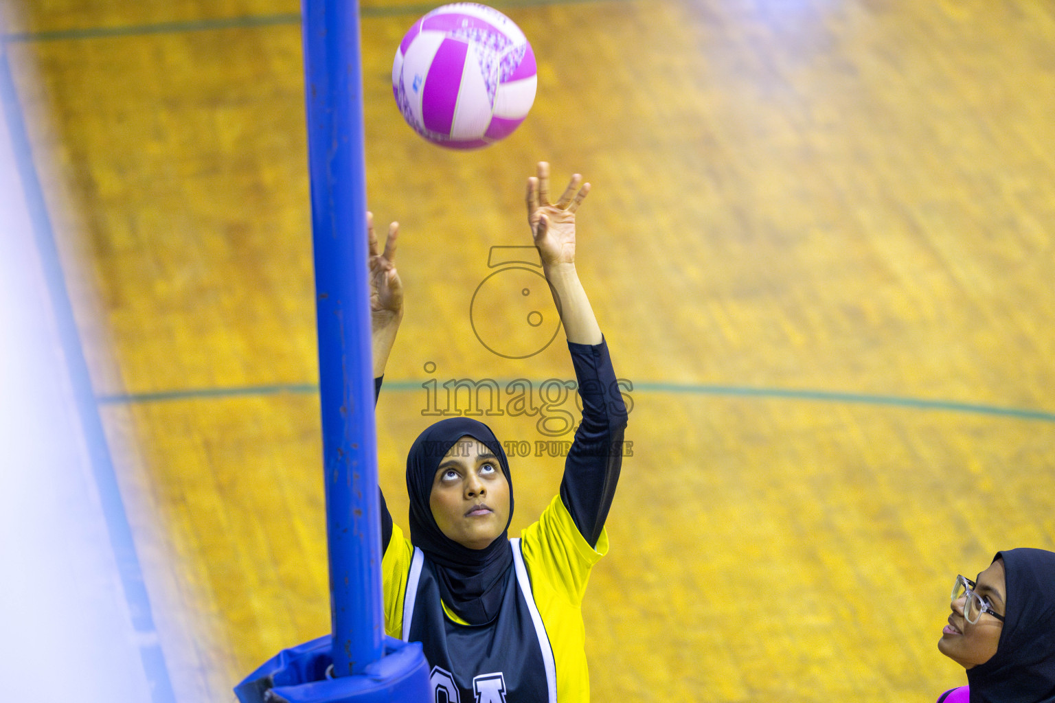 KYRC vs Xenith SC in Day 6 of 24th Milo Netball Association Championship held in Social Center at Male', Maldives on Saturday, 6th September 2025. Photos: Yasna Ahmed / images.mv