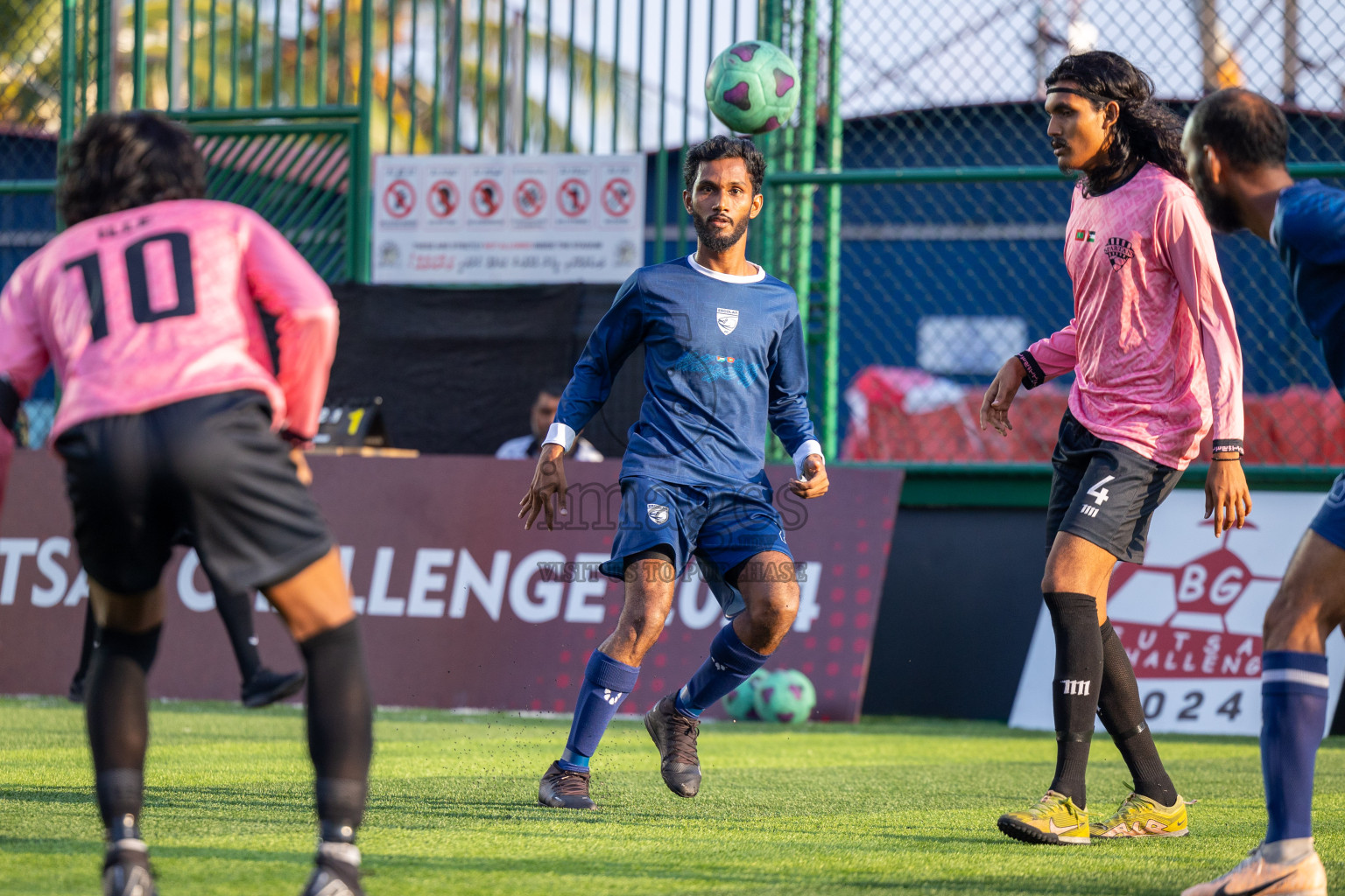 Spartans vs Escolar FC in Day 9 of BG Futsal Challenge 2024 was held on Wednesday, 20th March 2024, in Male', Maldives
Photos: Ismail Thoriq / images.mv