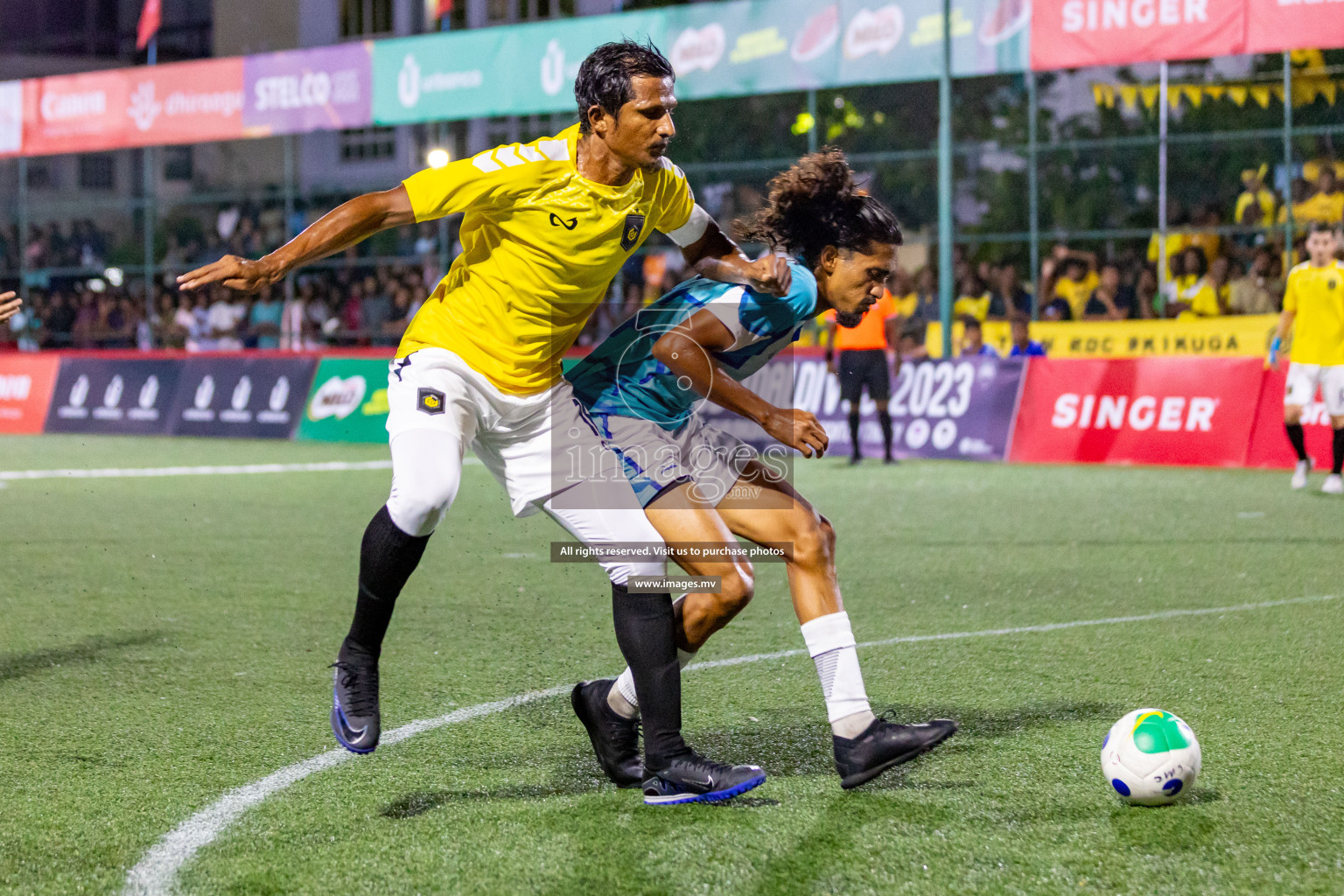 RRC vs MACL in Club Maldives Cup 2023 held in Hulhumale, Maldives, on Saturday, 05th August 2023 
Photos: Hassan Simah / images.mv