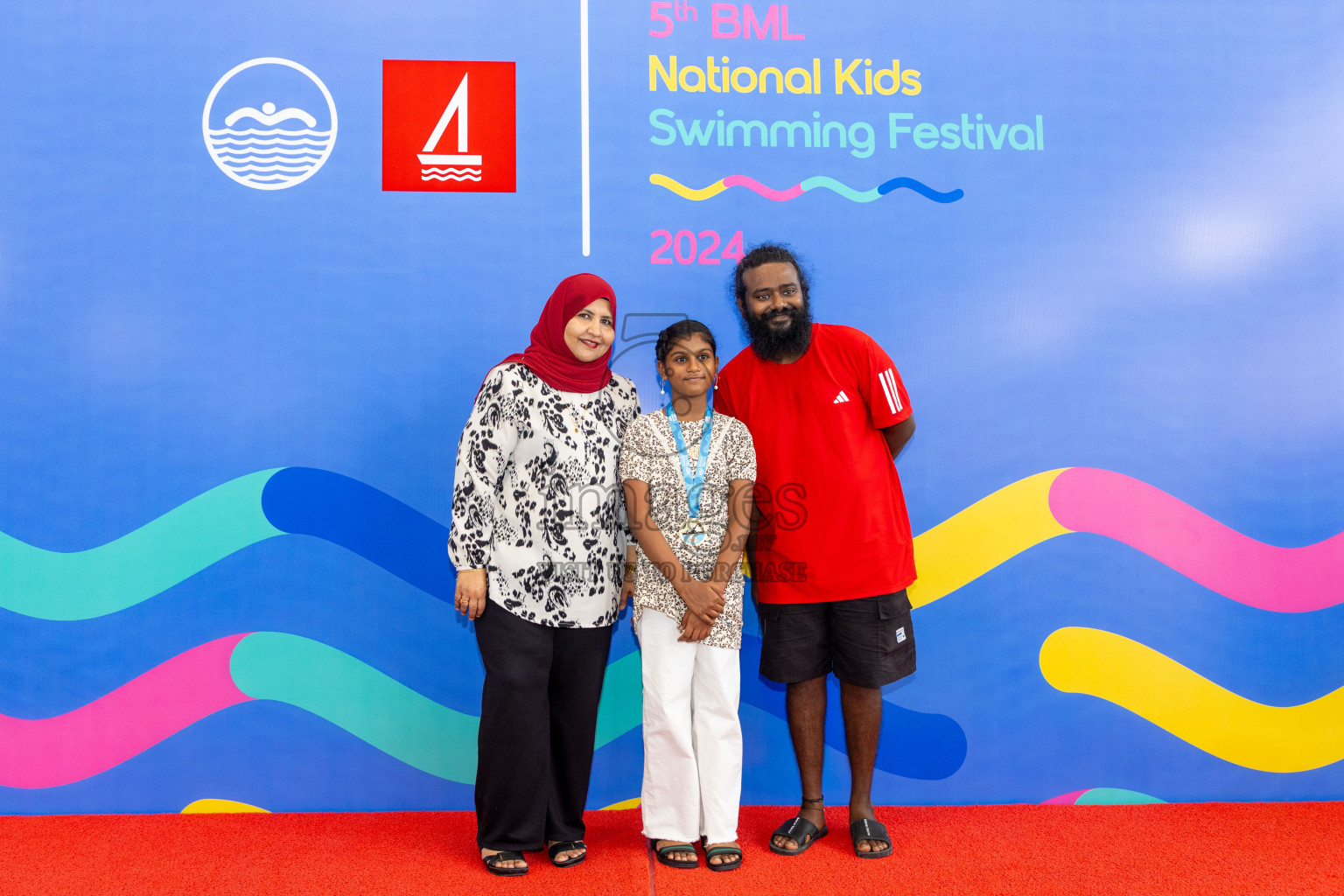 Closing of BML 5th National Swimming Kids Festival 2024 held in Hulhumale', Maldives on Saturday, 23rd November 2024.
Photos: Ismail Thoriq / images.mv