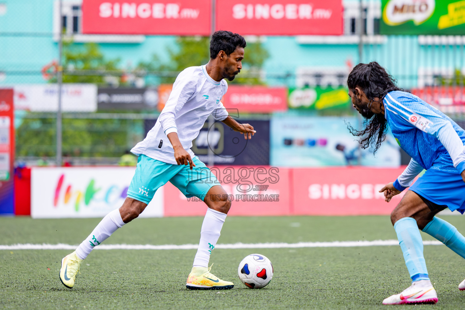 MPL vs Club Fen in Round of 16 of Club Maldives Cup 2024 held in Rehendi Futsal Ground, Hulhumale', Maldives on Wednesday, 9th October 2024. Photos: Nausham Waheed / images.mv