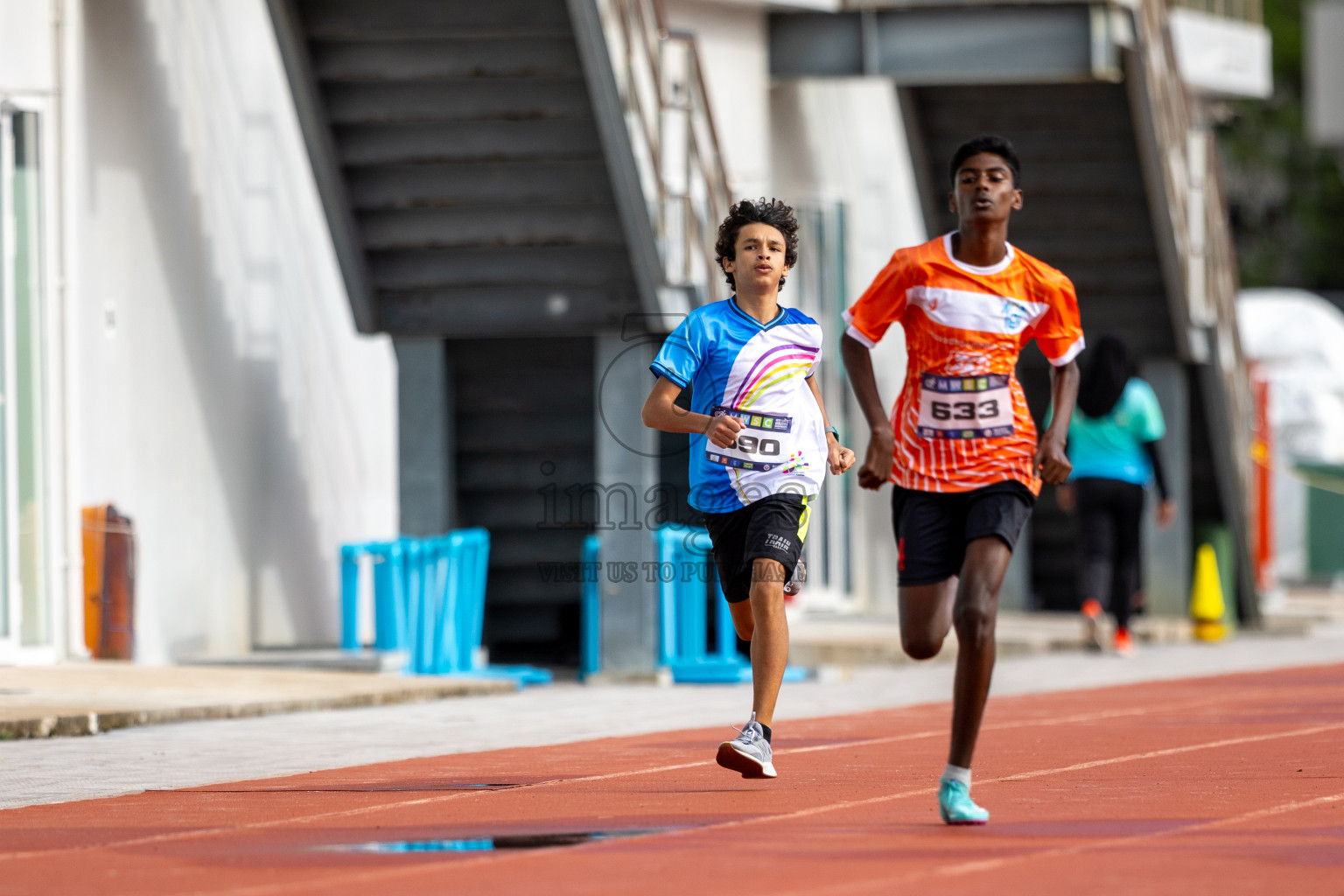 Day 2 of MWSC Interschool Athletics Championships 2024 held in Hulhumale Running Track, Hulhumale, Maldives on Sunday, 10th November 2024.
Photos by: Ismail Thoriq / Images.mv