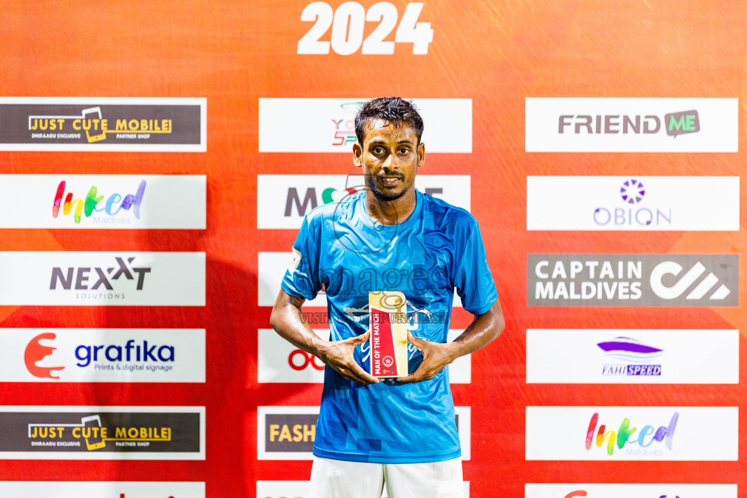 FC Suddenly vs FC Marlins in Day 4 of Eydhafushi Futsal Cup 2024 was held on Thursday, 11th April 2024, in B Eydhafushi, Maldives Photos: Nausham Waheed / images.mv