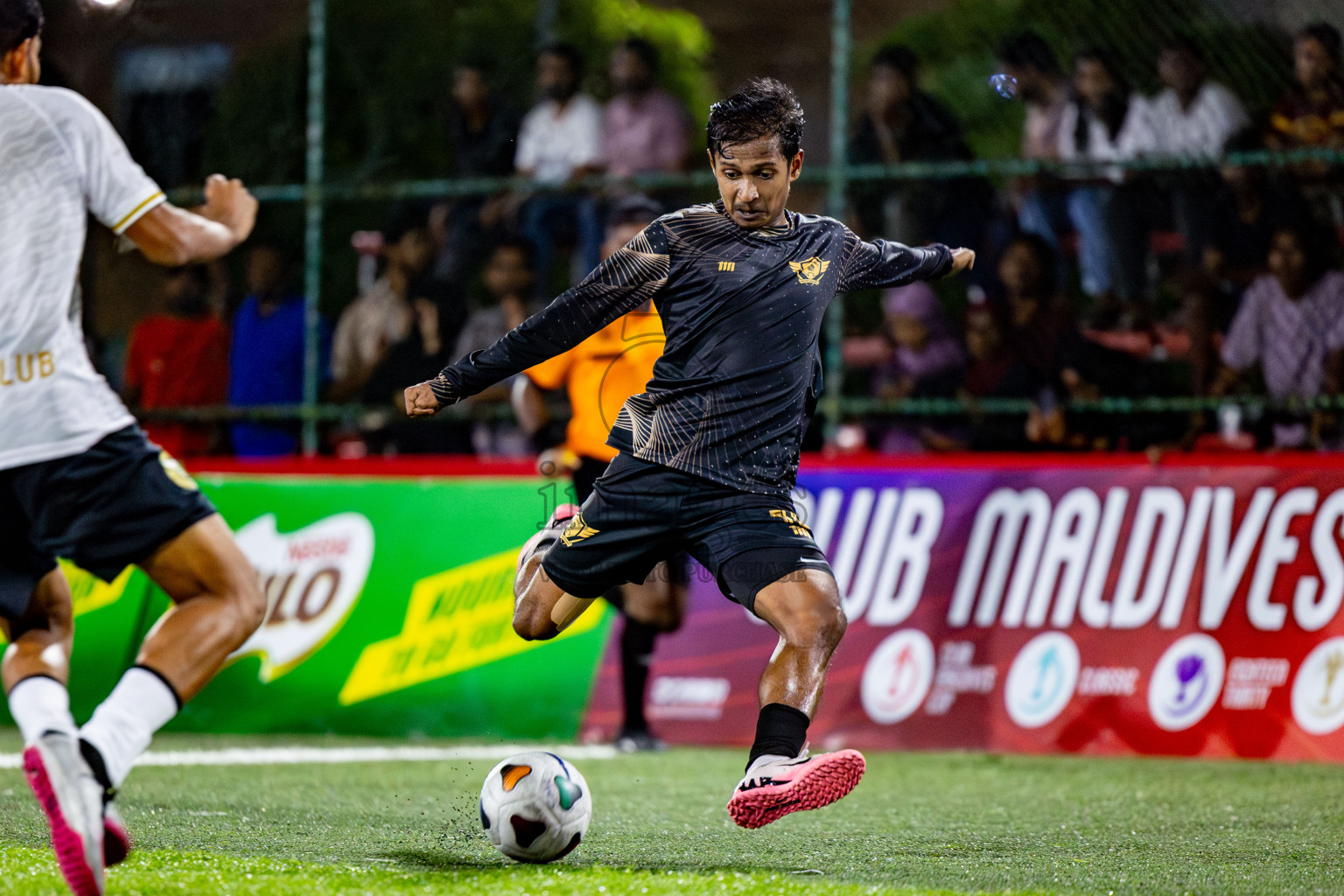 Prison Club vs Club AVSEC in Club Maldives Cup 2024 held in Rehendi Futsal Ground, Hulhumale', Maldives on Wednesday, 2nd October 2024. Photos: Nausham Waheed / images.mv