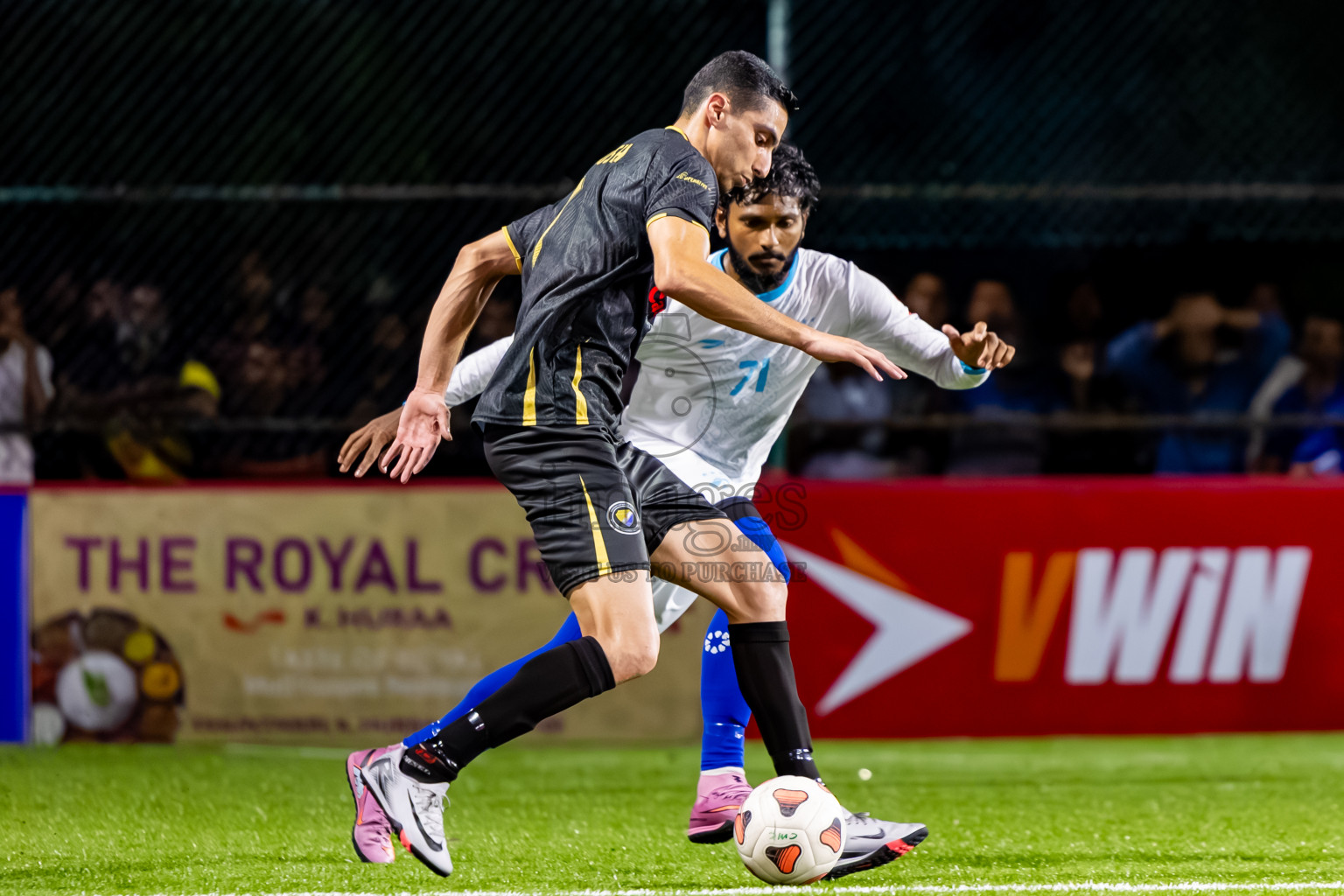 DSC vs MACL in Day 1 of Club Maldives Cup 2025 was held in Rehendi Futsal Ground, Hulhumale', Maldives on Sunday, 28th September 2025. Photos: Nausham Waheed / images.mv
