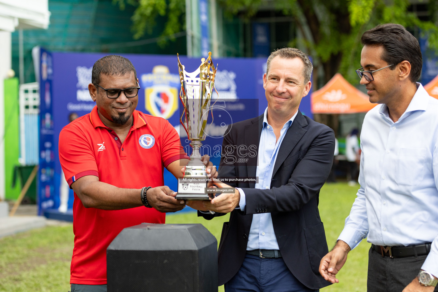 Day 1 of Nestle kids football fiesta, held in Henveyru Football Stadium, Male', Maldives on Wednesday, 11th October 2023 Photos: Nausham Waheed Images.mv