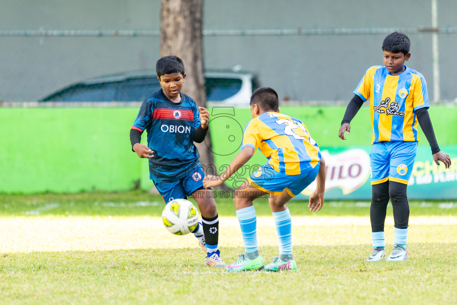 Day 3 of MILO Academy Championship 2025 (U-12) was held at Henveiru Stadium in Male', Maldives on Saturday, 3rd May 2025. 
Photos: Hassan Simah  / images.mv