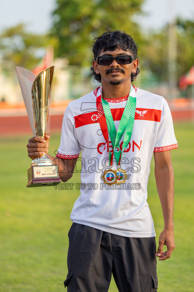 Day 3 of 33rd National Athletics Championship was held in Ekuveni Track at Male', Maldives on Saturday, 7th September 2024. Photos: Suaadh Abdul Sattar / images.mv