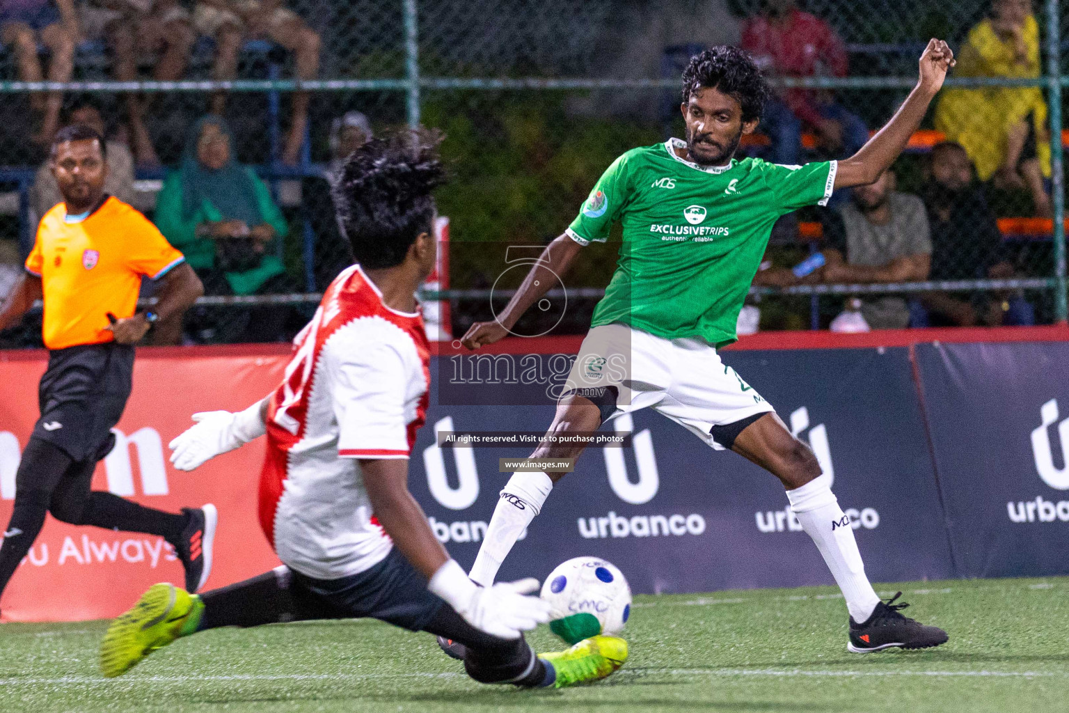 Khaarijee vs Hulhumale Hospital in Club Maldives Cup Classic 2023 held in Hulhumale, Maldives, on Monday, 07th August 2023
Photos: Ismail Thoriq / images.mv