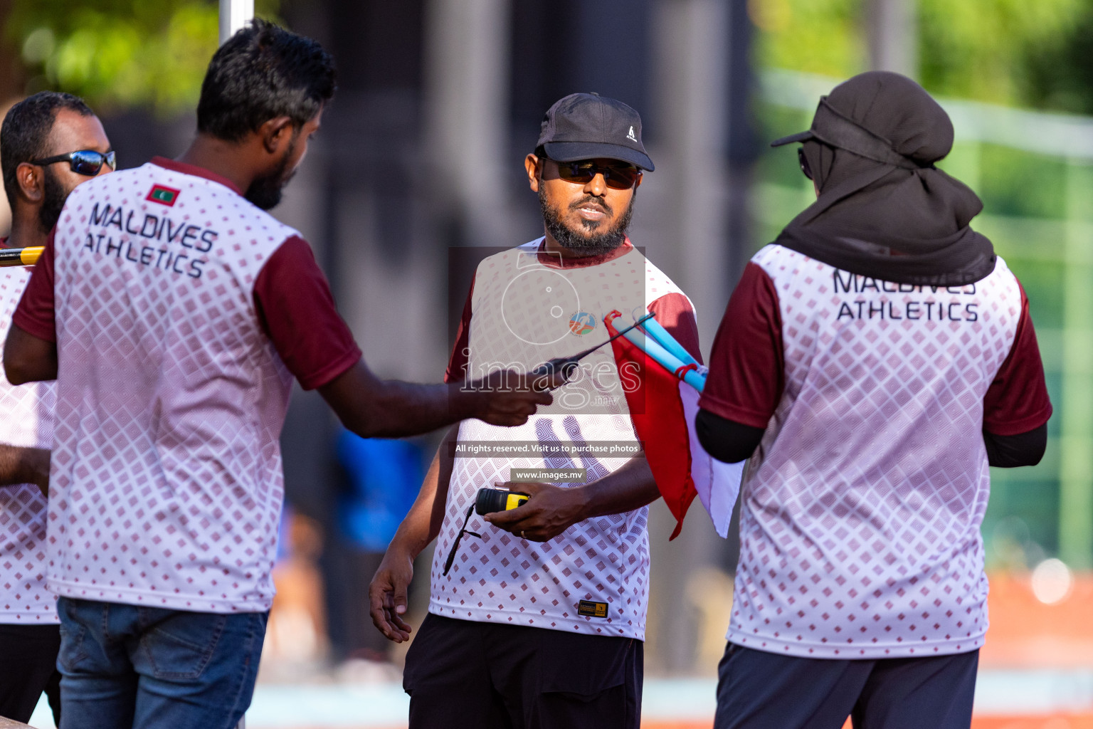 Day 1 of National Athletics Championship 2023 was held in Ekuveni Track at Male', Maldives on Thursday 23rd November 2023. Photos: Nausham Waheed / images.mv