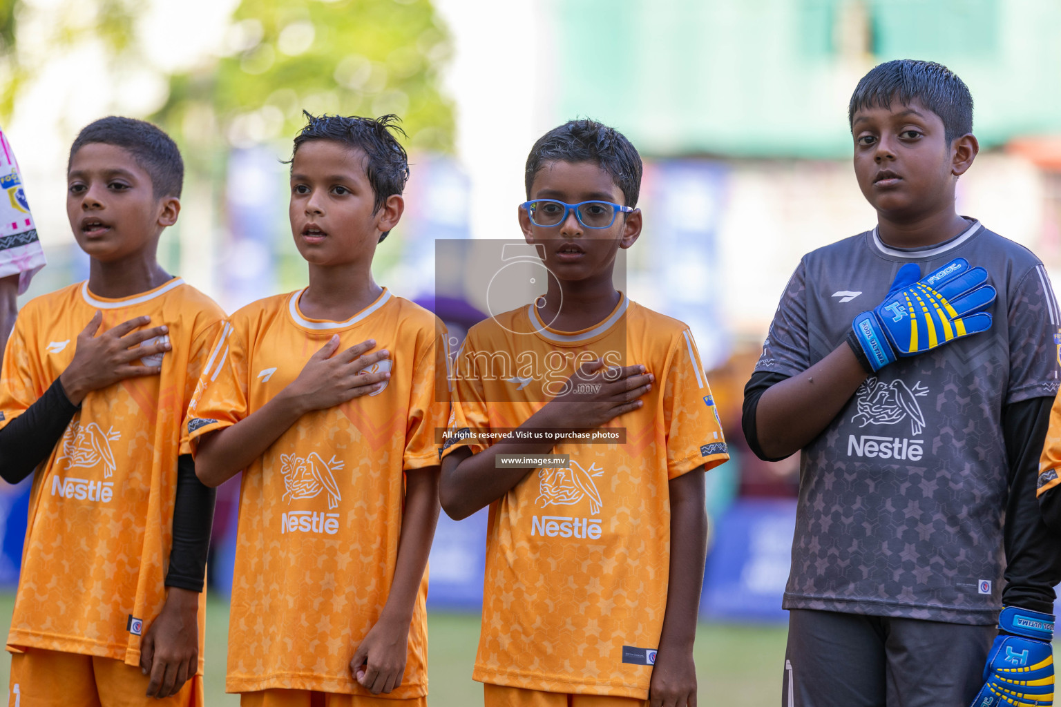 Day 4 of Nestle Kids Football Fiesta, held in Henveyru Football Stadium, Male', Maldives on Saturday, 14th October 2023
Photos: Ismail Thoriq / images.mv