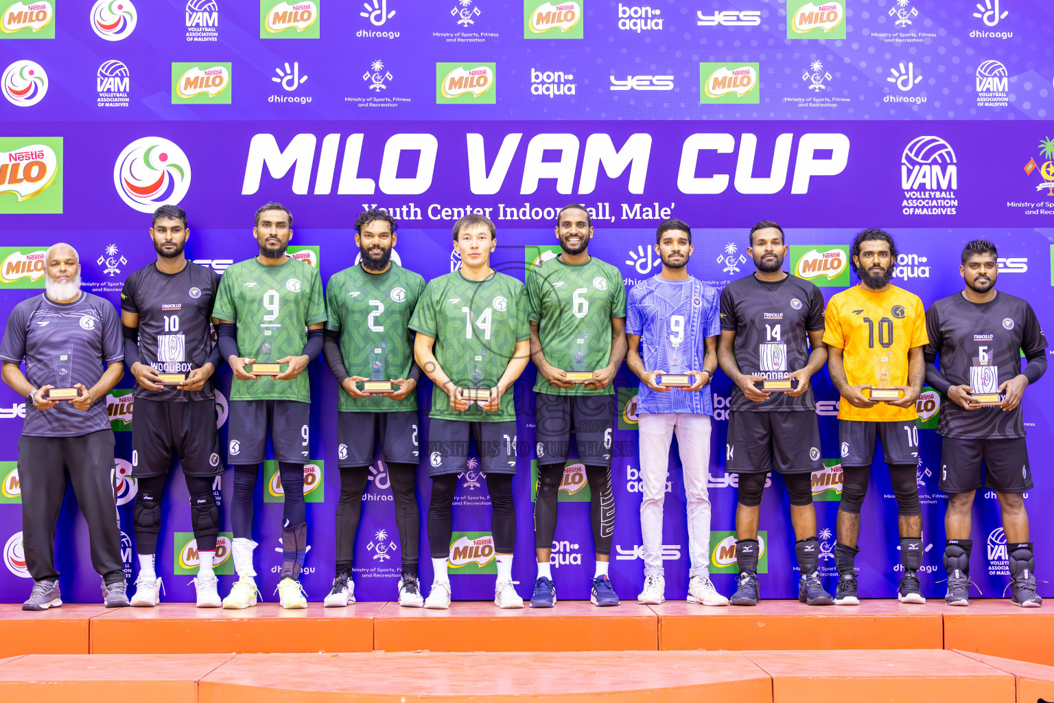 Final of MILO VAM Cup 2024 (Men's Division) was held in Social Center Indoor Hall on Monday, 4th November 2024. 
Photos: Ismail Thoriq / images.mv