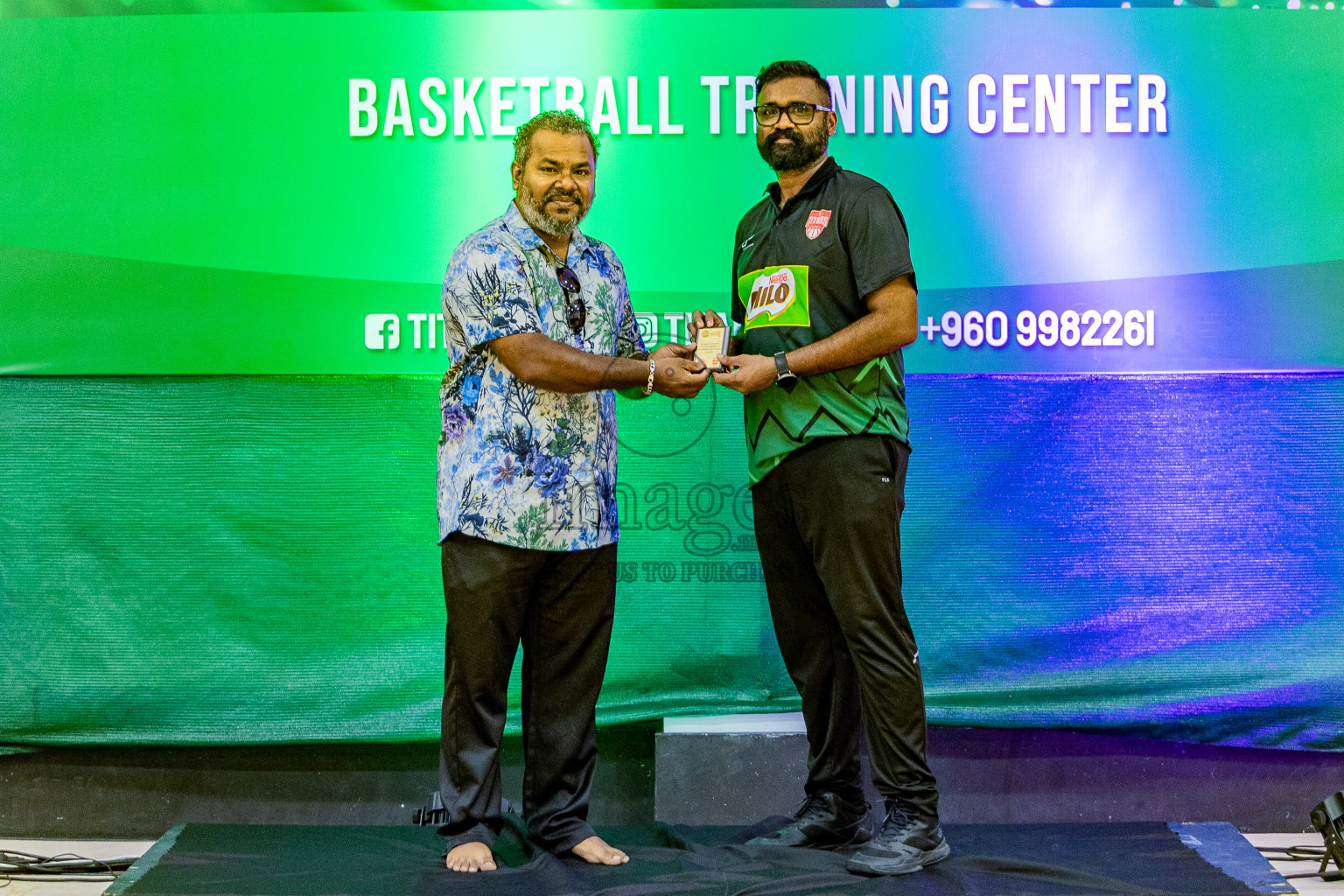 Day 3 of Milo 5 x 5 Junior Challenge 2025 - Basketball tournament held in Basketball Training Center, Male', Maldives on Saturday, 11th October 2025. Photos by: Nausham Waheed, Areef Adam / Images.mv