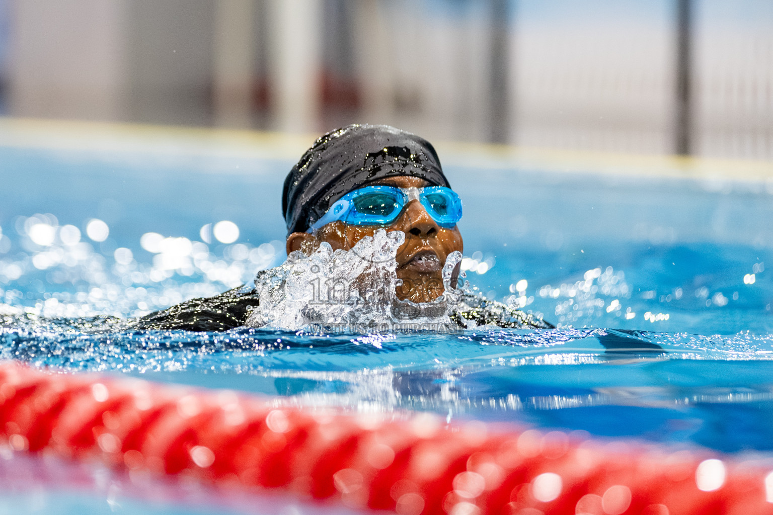 Day 4 of BML 6th National Kids Swimming Kids Festival 2025 held in Hulhumale', Maldives on Thursday, 6th November 2024. Photos: Hassan Simah / images.mv