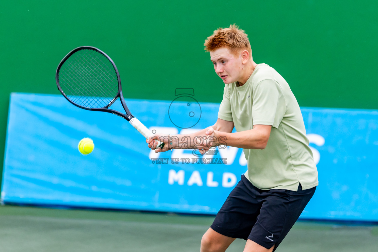 Day 6 of ATF Maldives Junior Open Tennis was held in Male' Tennis Court, Male', Maldives on Tuesday, 17th December 2024. Photos: Nausham Waheed/ images.mv