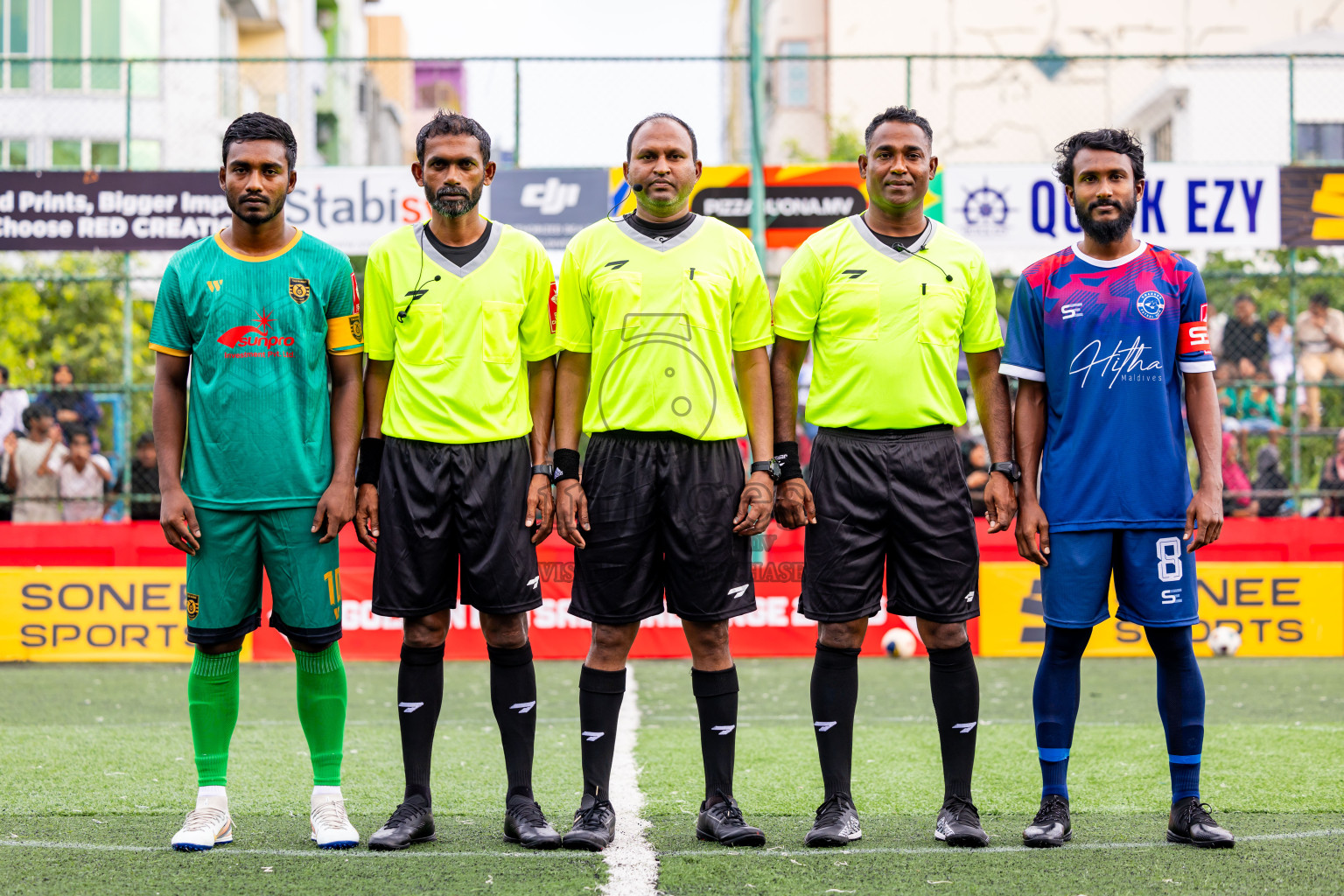 ADh Omadhoo VS ADh Mandhoo in Day 6 of Golden Futsal Challenge 2025 on Friday, 6th January 2025, in Hulhumale', Maldives Photos: Nausham Waheed / images.mv