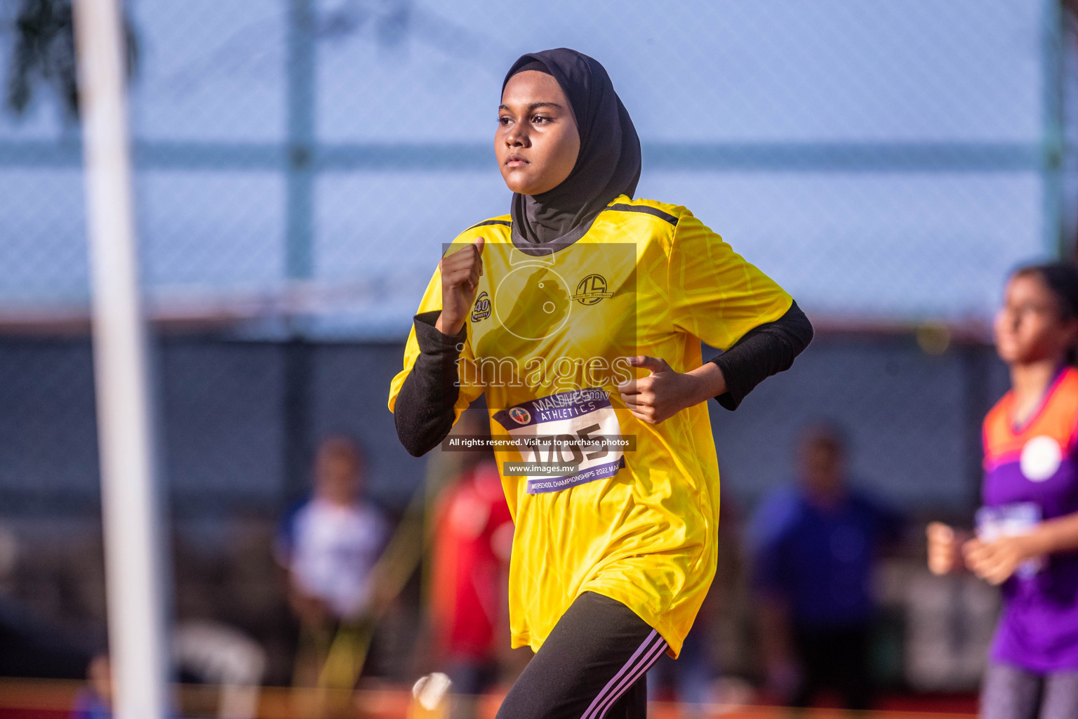 Day 2 of Inter-School Athletics Championship held in Male', Maldives on 24th May 2022. Photos by: Nausham Waheed / images.mv