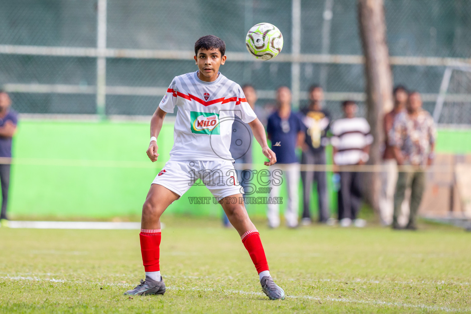 Dhivehi Youth League 2024 - Day 1. Matches held at Henveiru Stadium on 21st November 2024 , Thursday. Photos: Shuu Abdul Sattar/ Images.mv