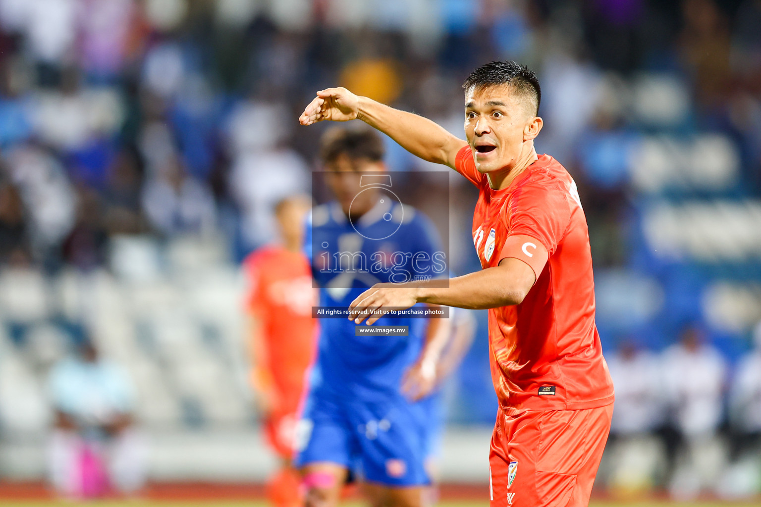 Nepal vs India in SAFF Championship 2023 held in Sree Kanteerava Stadium, Bengaluru, India, on Saturday, 24th June 2023. Photos: Nausham Waheed, Hassan Simah / images.mv