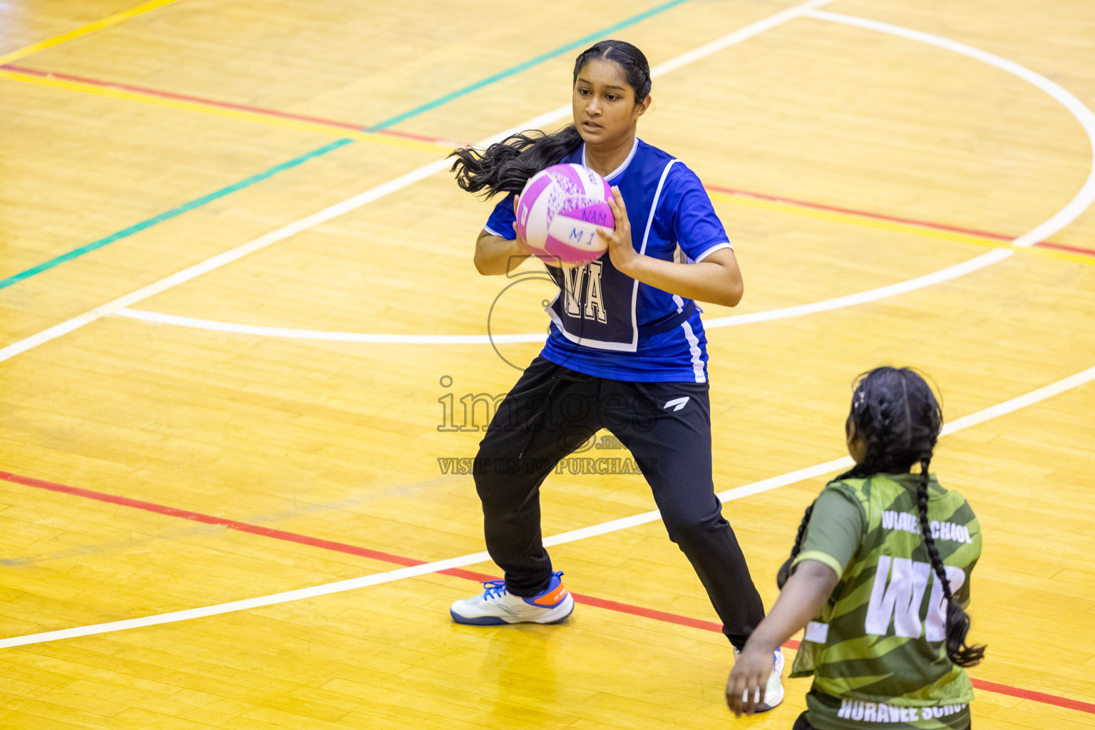 Day 13 of 26th Inter-School Netball Tournament 2025 was held in Social Center Indoor Hall on Saturday, 1st November 2025. Photos: Ismail Thoriq / images.mv