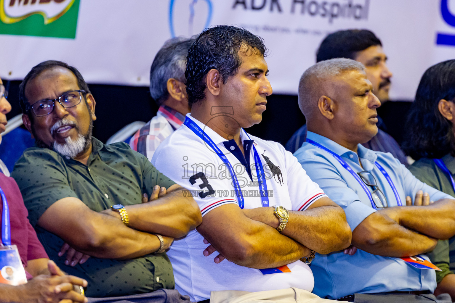 Nepal vs Sri Lanka in Day 1 of CAVA U20 Woman's Volleyball Championship 2024 was held in Social Center, Male', Maldives on 18th July 2024. Photos: Nausham Waheed / images.mv