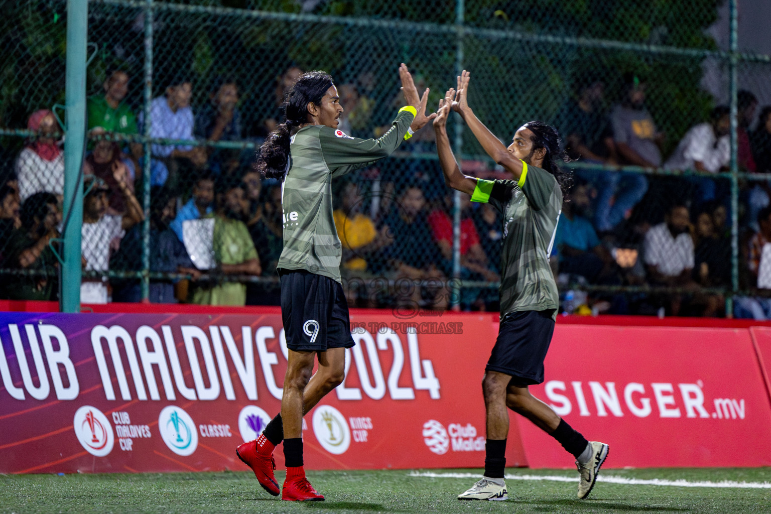 Ooredoo Maldives vs Fahi Rc in Club Maldives Cup 2024 held in Rehendi Futsal Ground, Hulhumale', Maldives on Tuesday, 25th September 2024. Photos: Nausham Waheed/ images.mv