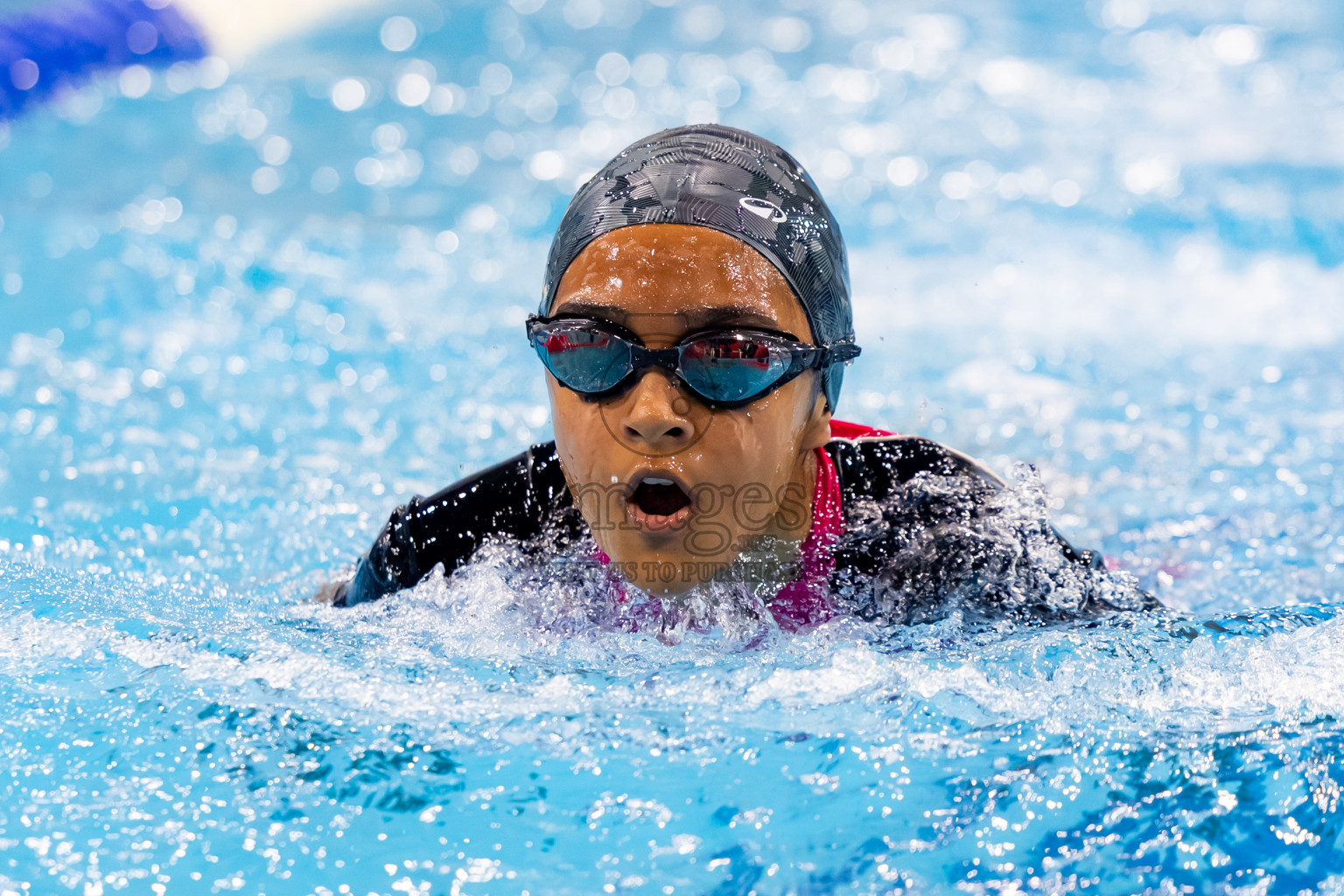 Day 3 of BML 21st Interschool Swimming Competition 2025 was held in Hulhumale' Swimming Pool, Hulhumale', Maldives on Monday, 13th October 2025. Photos: Nausham Waheed / images.mv