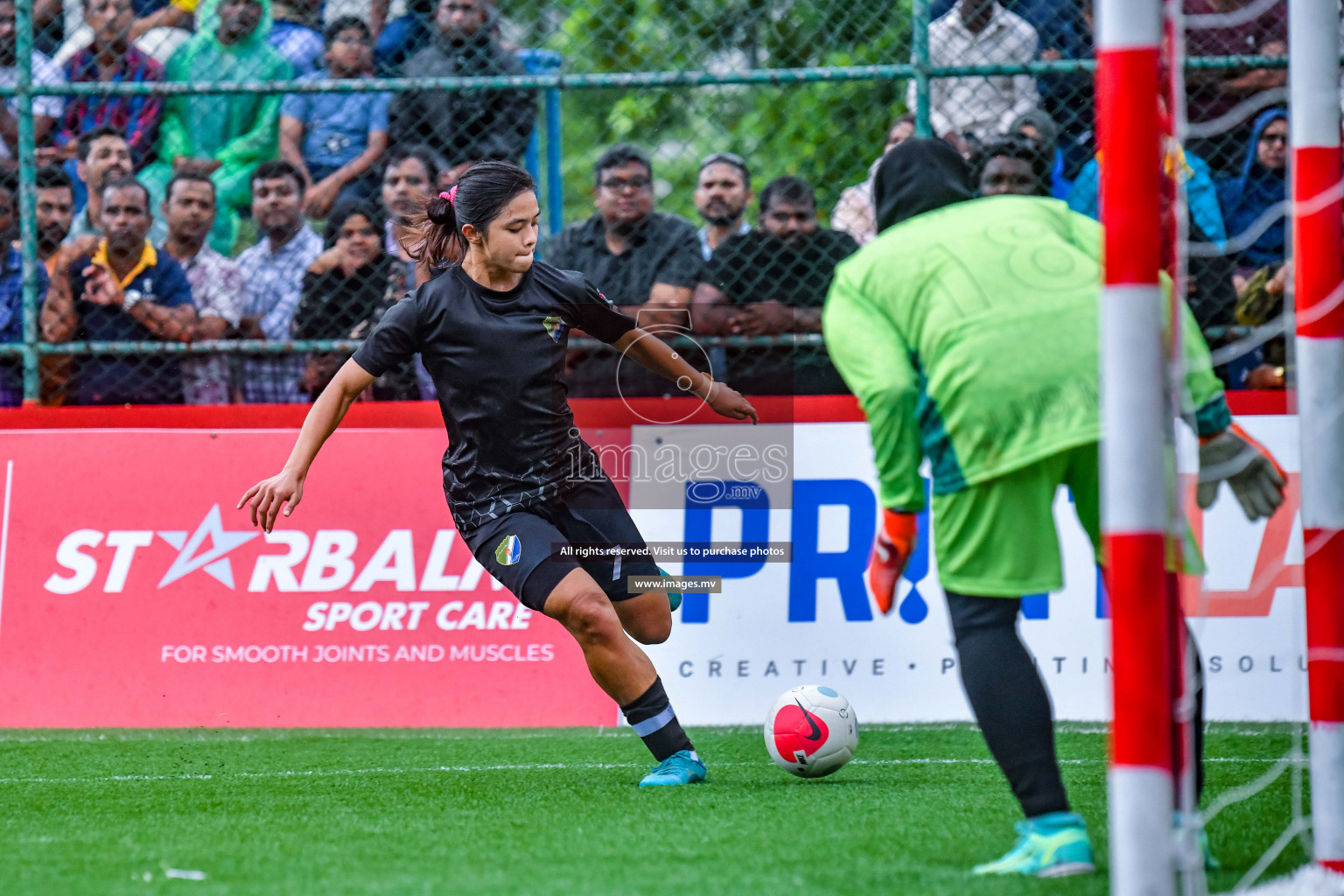 DSC vs Club MYS in Eighteen Thirty Women's Futsal Fiesta 2022 was held in Hulhumale', Maldives on Friday, 14th October 2022. Photos: Nausham Waheed / images.mv