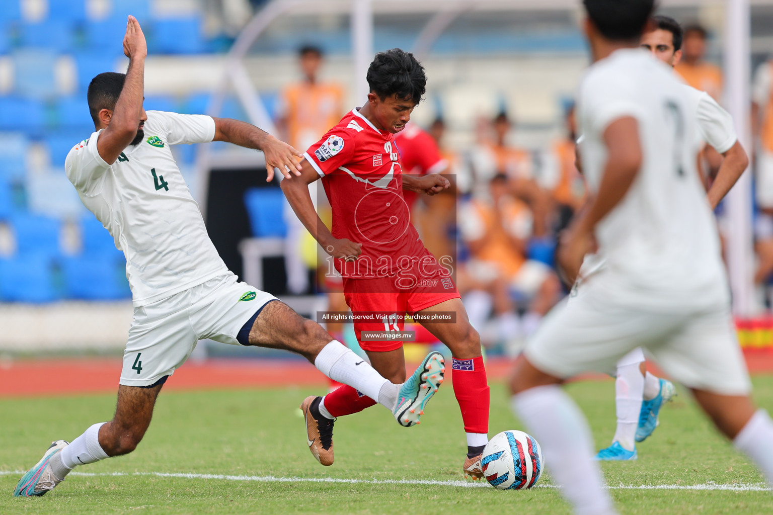 Nepal vs Pakistan in SAFF Championship 2023 held in Sree Kanteerava Stadium, Bengaluru, India, on Tuesday, 27th June 2023. Photos: Nausham Waheed, Hassan Simah / images.mv