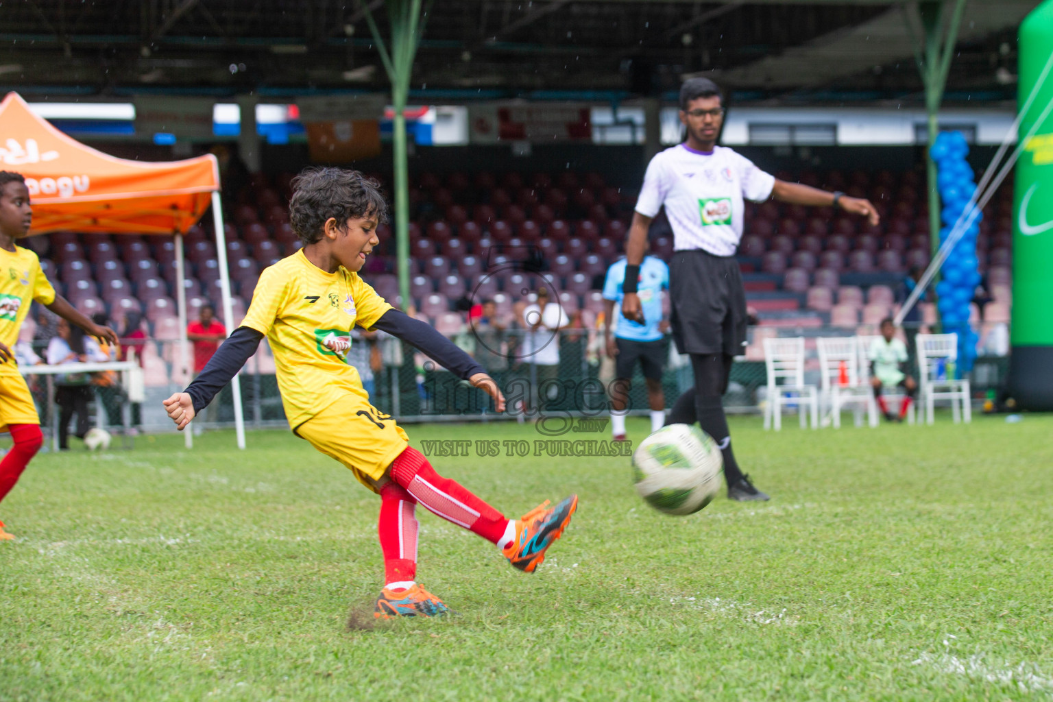 Day 2 of MILO Kids Football Fiesta was held at National Stadium in Male', Maldives on Saturday, 24th February 2024.