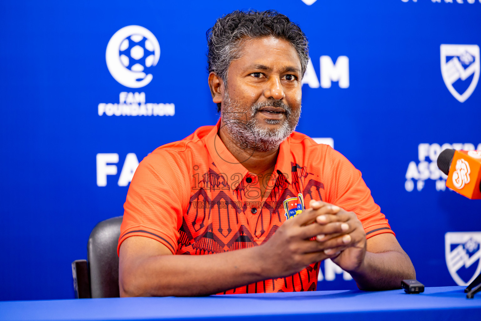 Final Pre-Match Press of Under 19 Youth Championship 2024 was held at National Stadium in Male', Maldives on Sunday, 30th June 2024. Photos: Nausham Waheed / images.mv